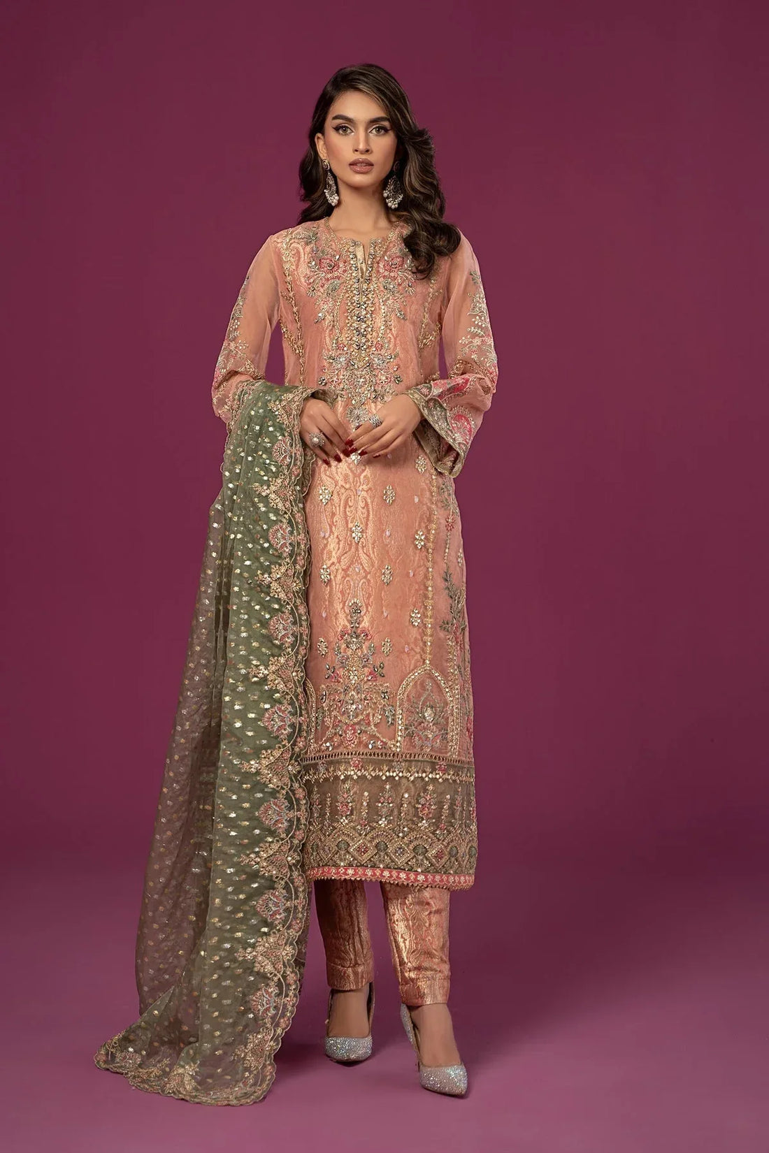 Maria B | Formal Wears | SF-EF24-37 - Rang-e-Khaas