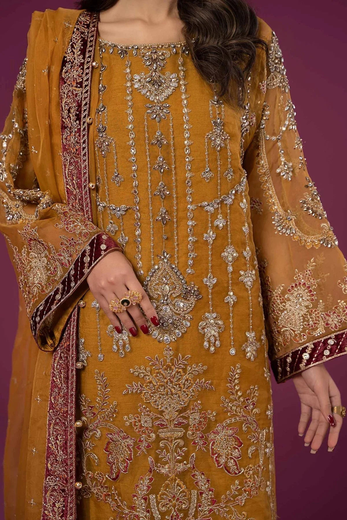 Maria B | Formal Wears | SF-EF24-45 - Rang-e-Khaas