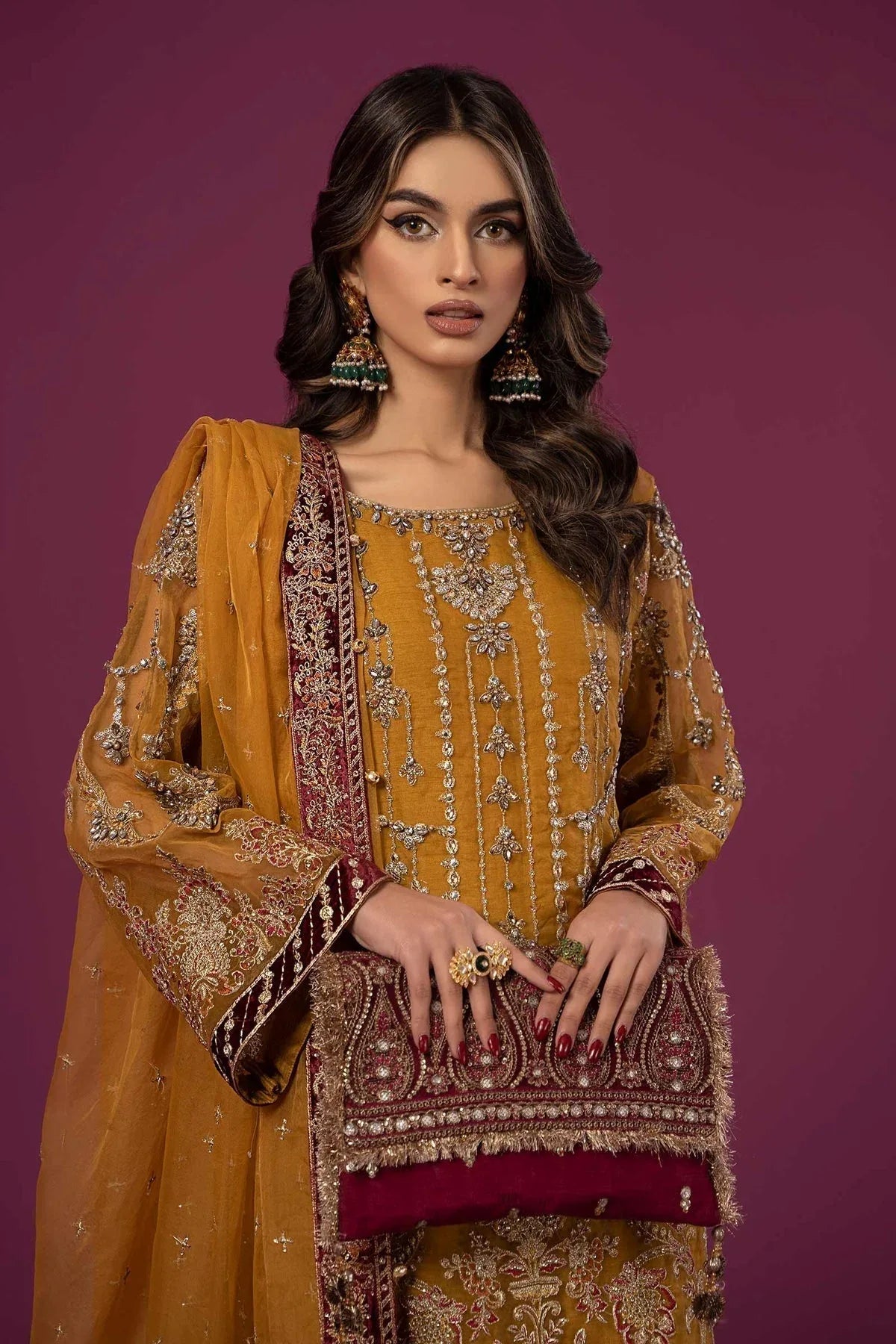 Maria B | Formal Wears | SF-EF24-45 - Rang-e-Khaas