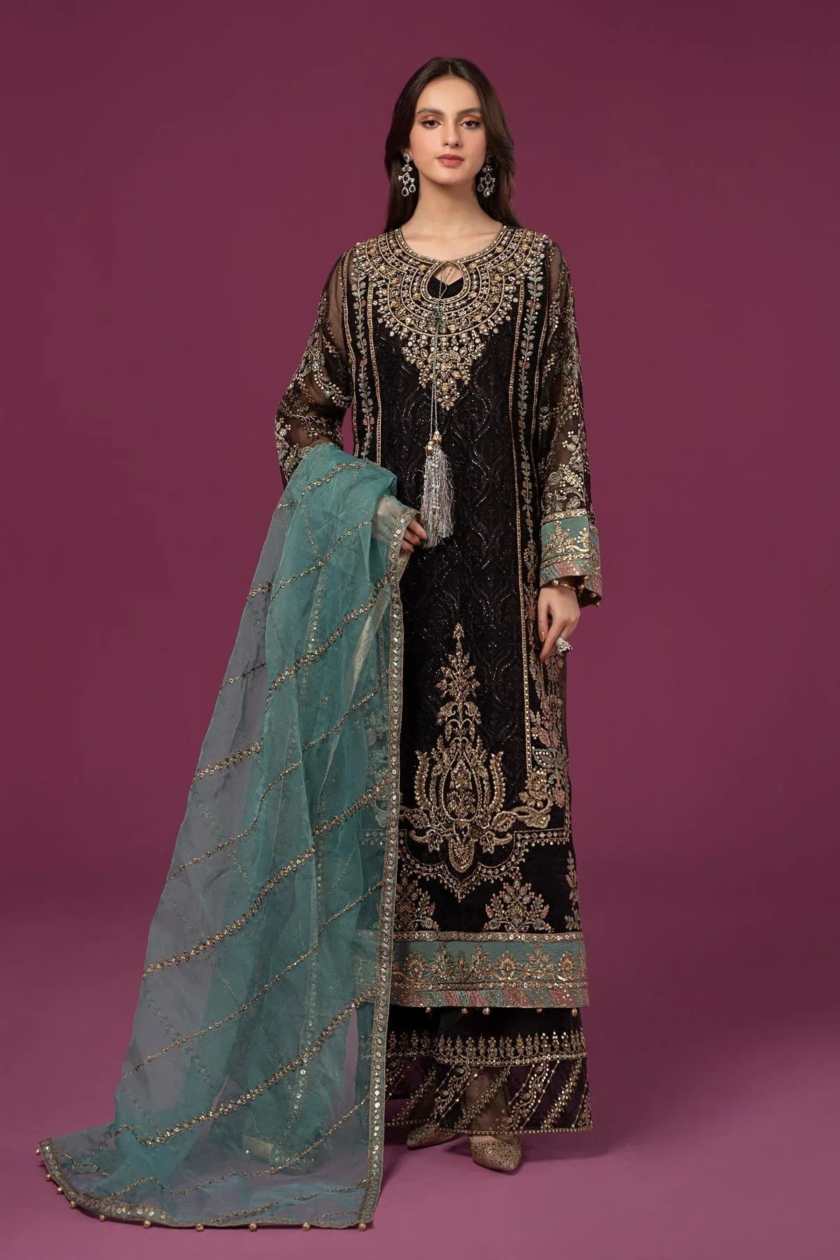 Maria B | Formal Wears | SF-EF24-46 - Rang-e-Khaas