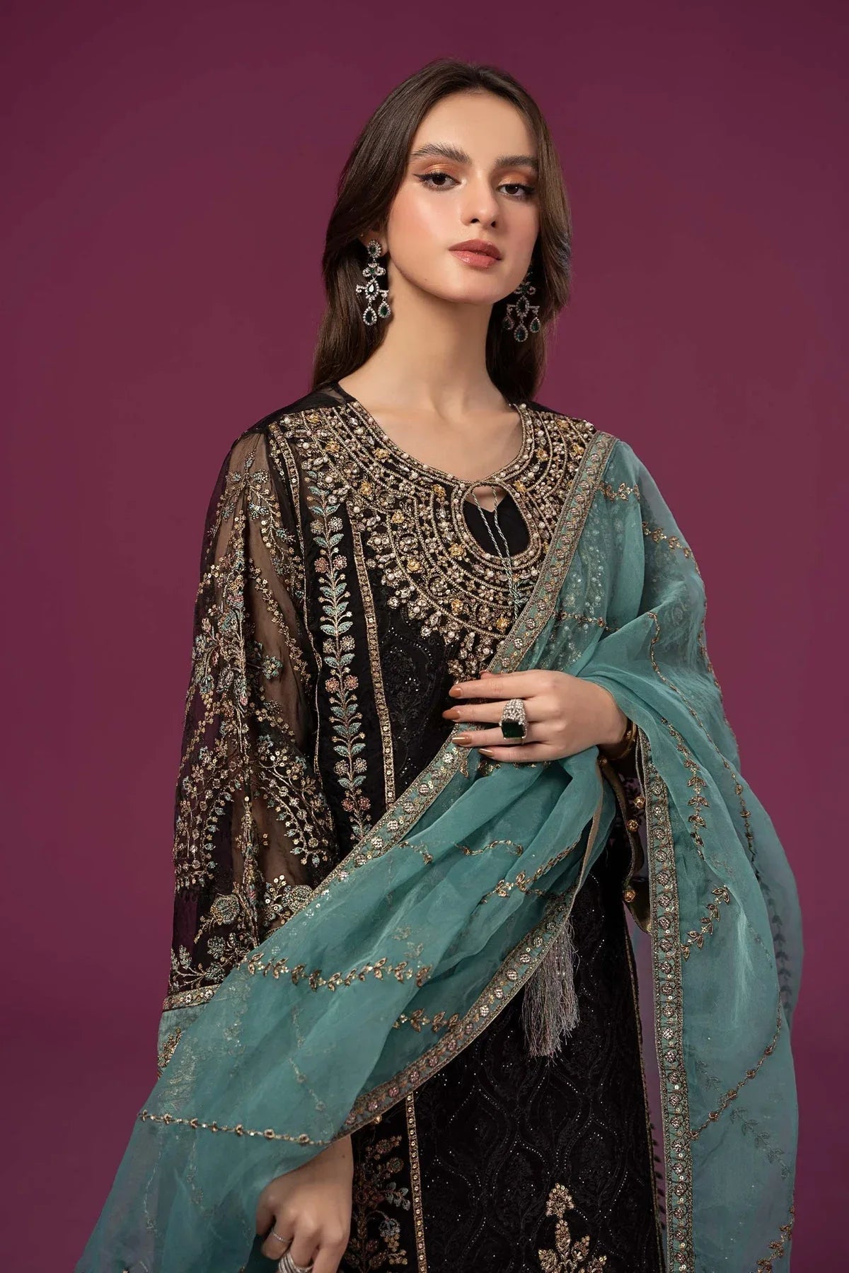 Maria B | Formal Wears | SF-EF24-46 - Rang-e-Khaas