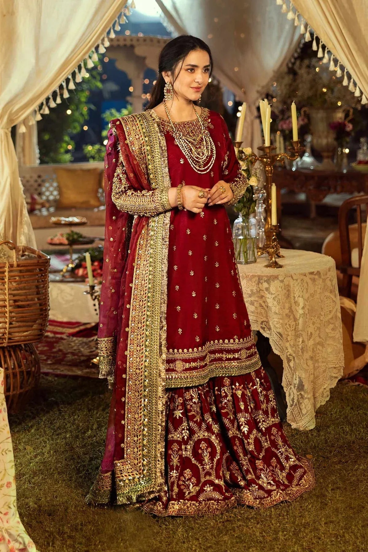 Maria B | Formal Wears | SF-EF25-01 - Rang-e-Khaas