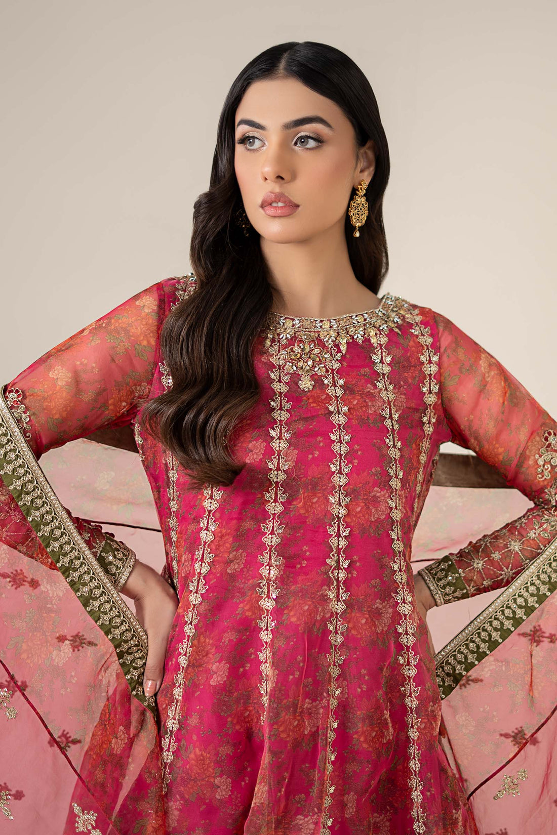 Maria B | Formal Wears |  SF-EF25-03 - Rang-e-Khaas