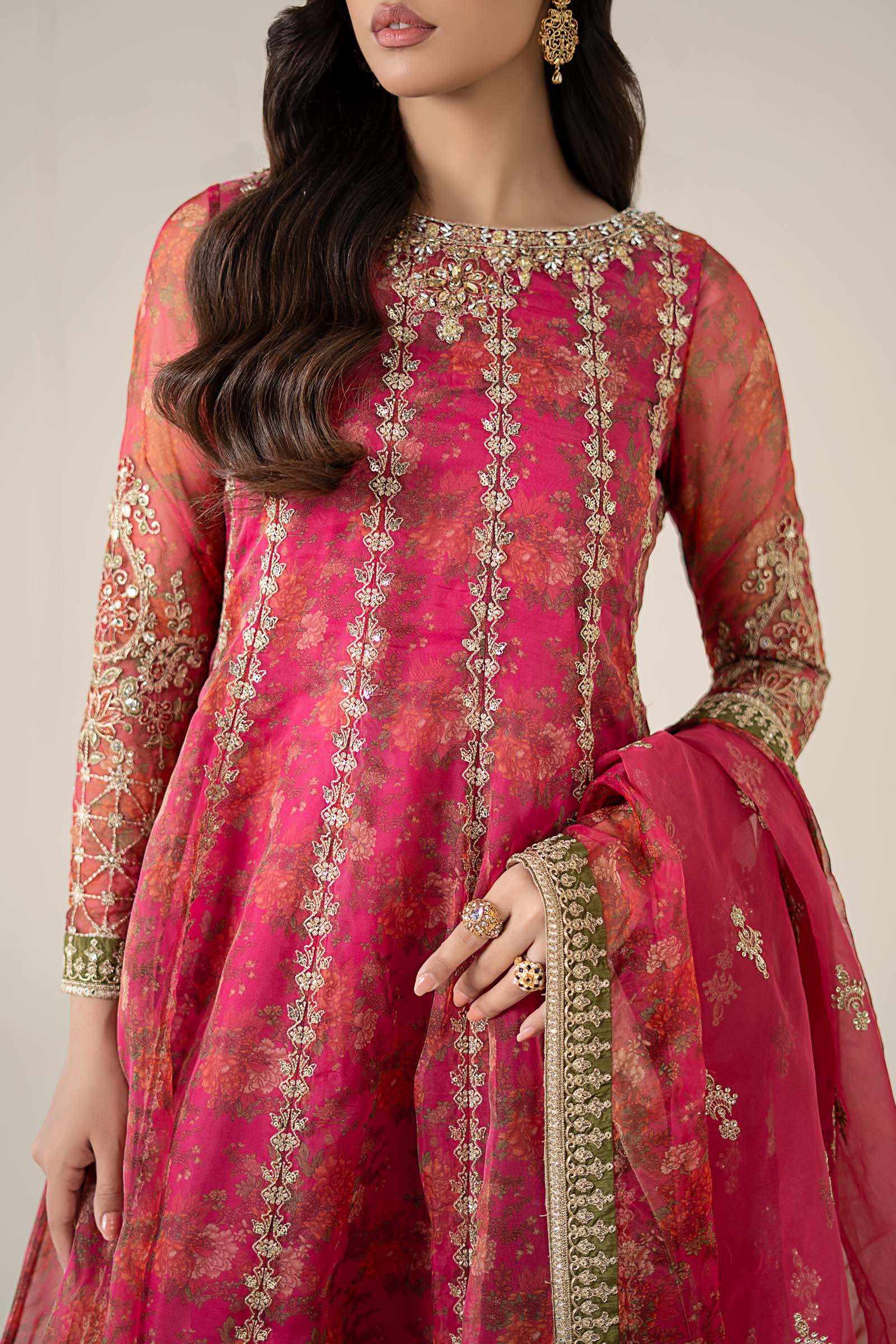Maria B | Formal Wears |  SF-EF25-03 - Rang-e-Khaas
