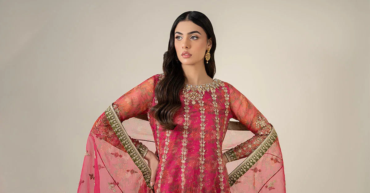 Maria B | Formal Wears |  SF-EF25-03 - Rang-e-Khaas