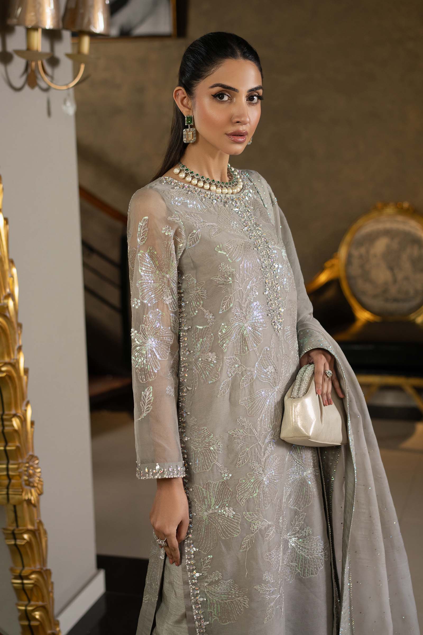 Maria B | Formal Wears |  SF-EF25-15 - Rang-e-Khaas