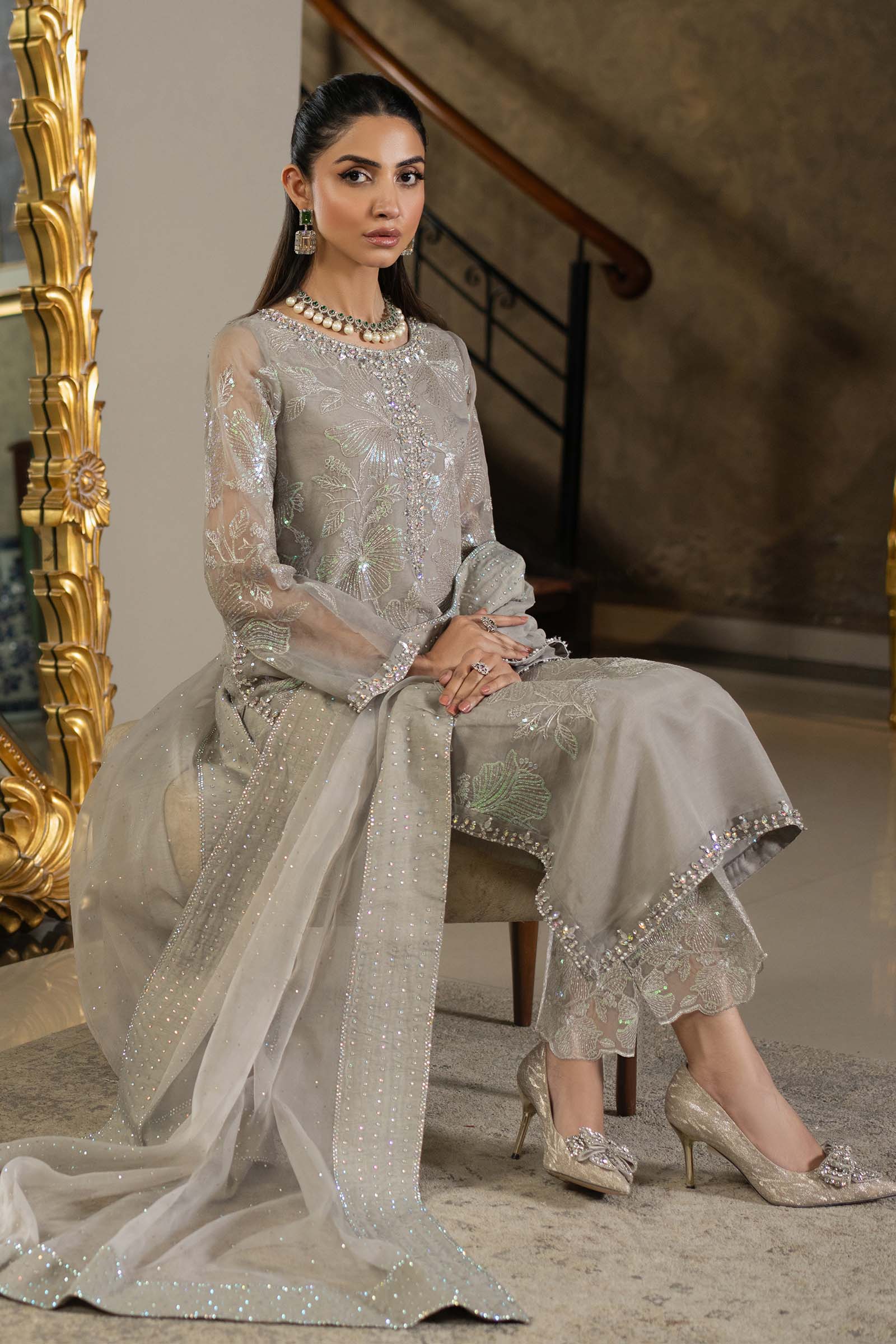 Maria B | Formal Wears |  SF-EF25-15 - Rang-e-Khaas