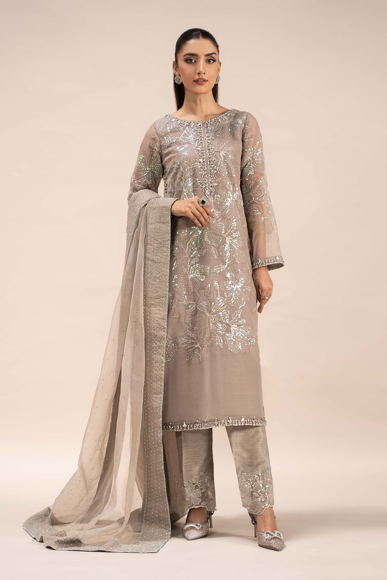 Maria B | Formal Wears |  SF-EF25-15 - Rang-e-Khaas