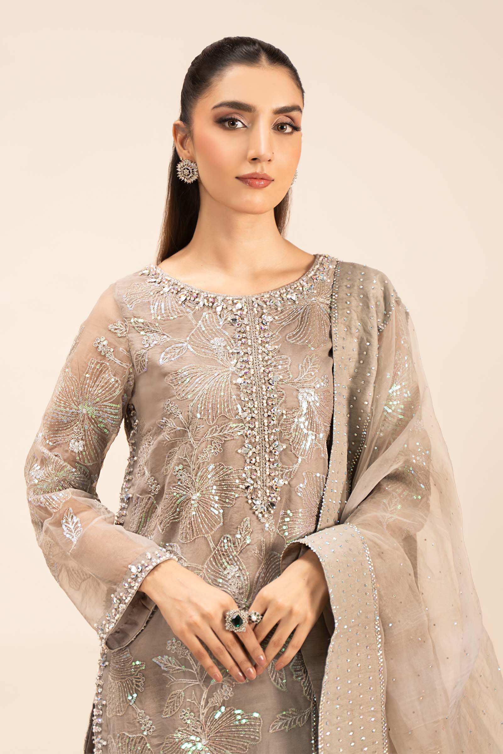 Maria B | Formal Wears |  SF-EF25-15 - Rang-e-Khaas