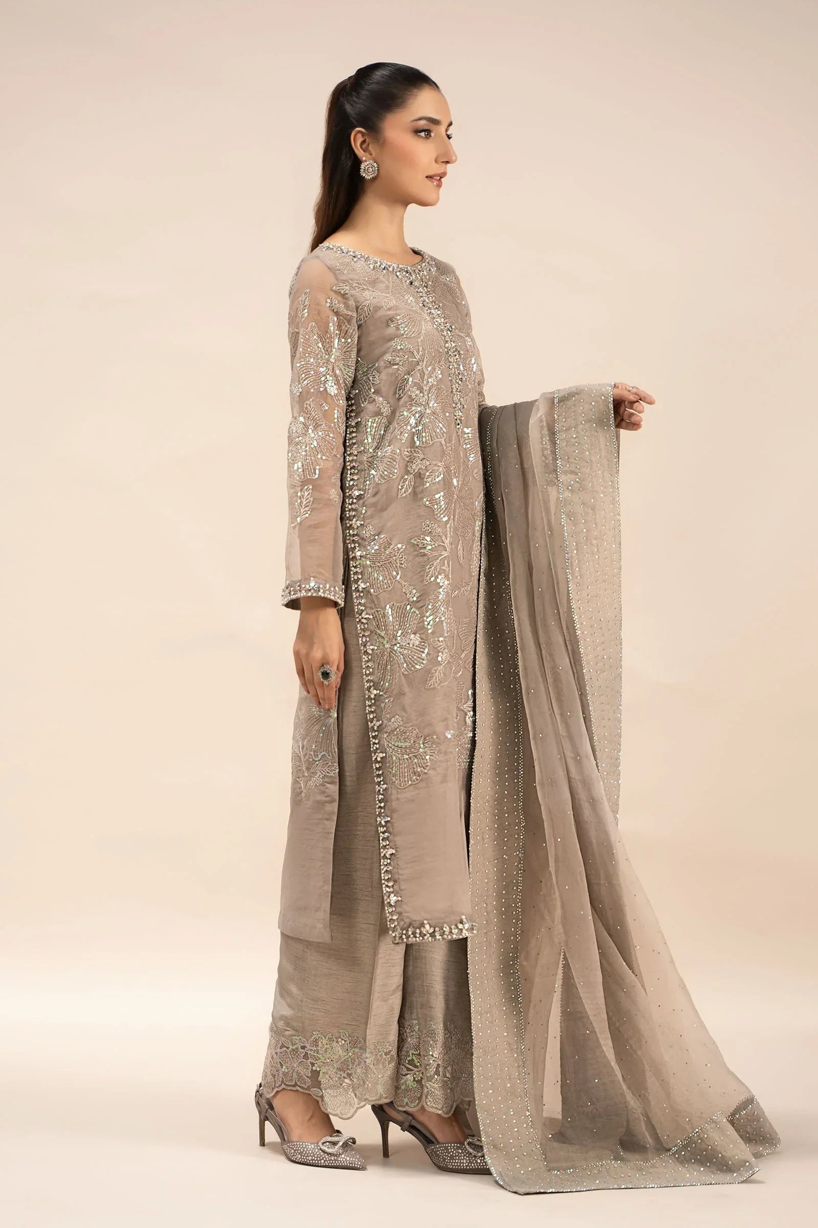 Maria B | Formal Wears |  SF-EF25-15 - Rang-e-Khaas