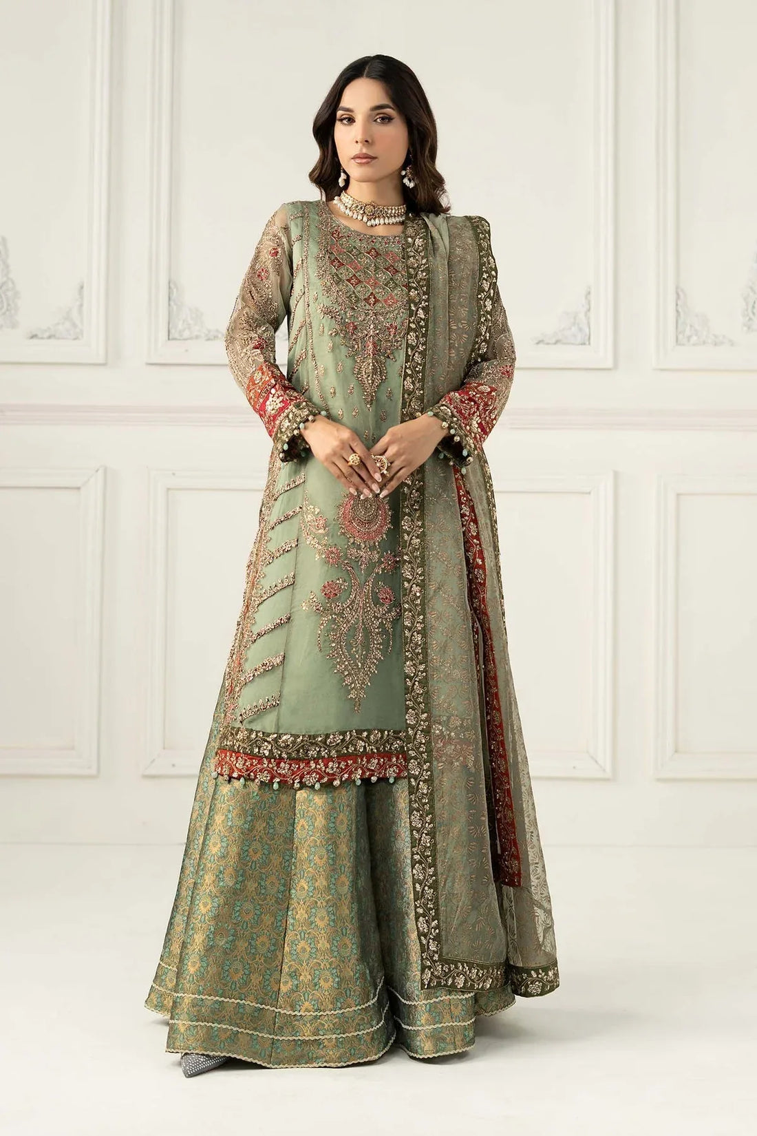 Maria B | Formal Wears | SF-EF25-28 - Rang-e-Khaas
