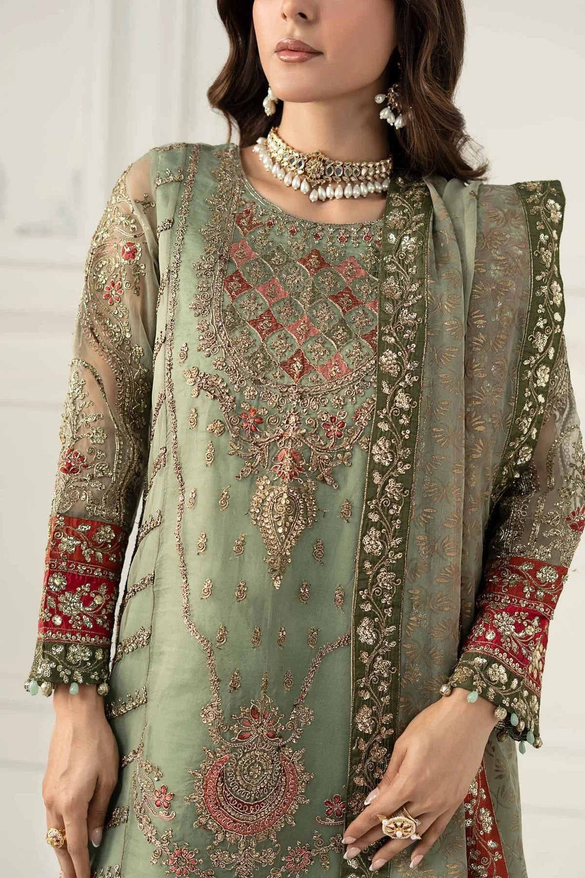 Maria B | Formal Wears | SF-EF25-28 - Rang-e-Khaas