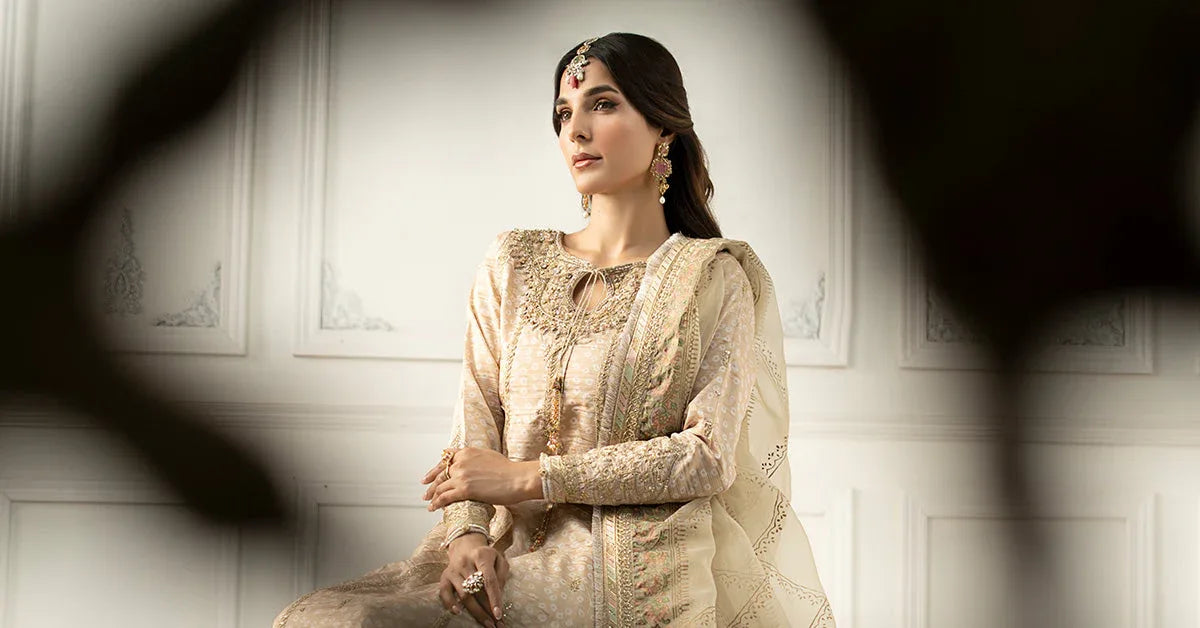 Maria B | Formal Wears | SF-EF25-32 - Rang-e-Khaas