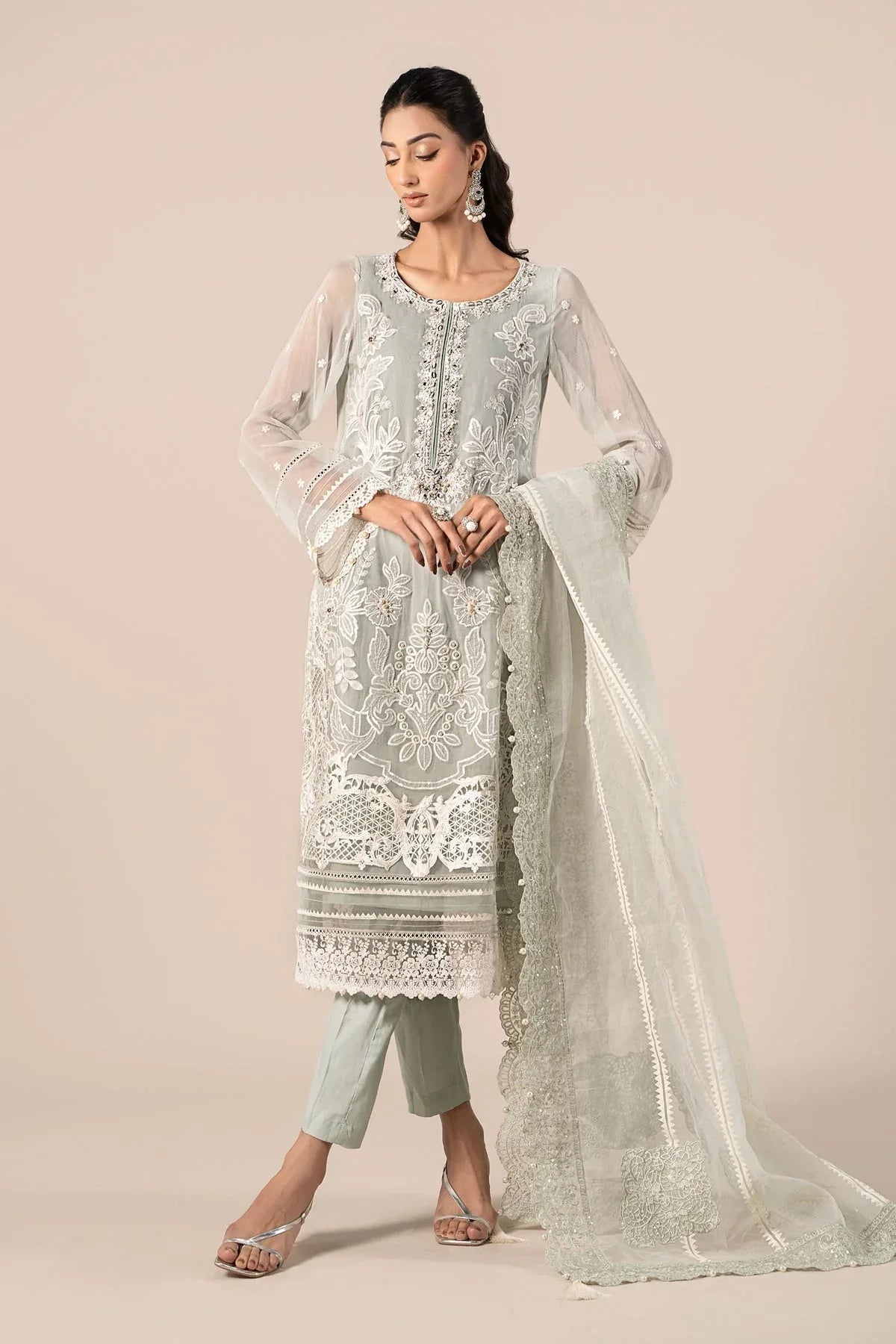 Maria B | Formal Wears | SF-EF25-34 - Rang-e-Khaas