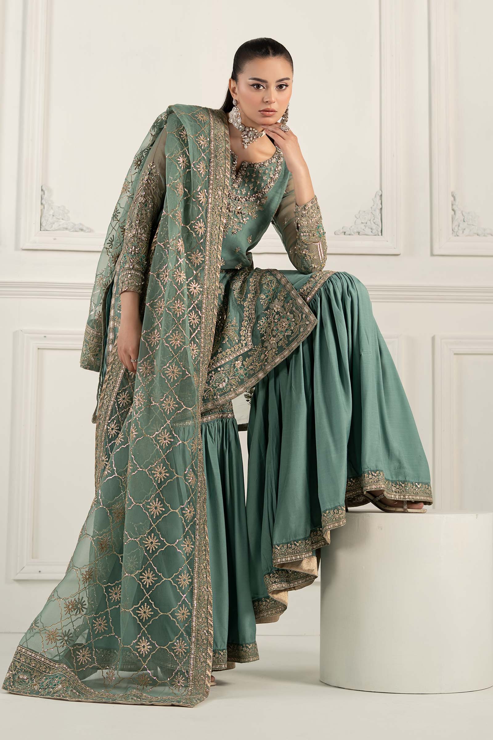 Maria B | Formal Wears | SF-EF25-53 - Rang-e-Khaas