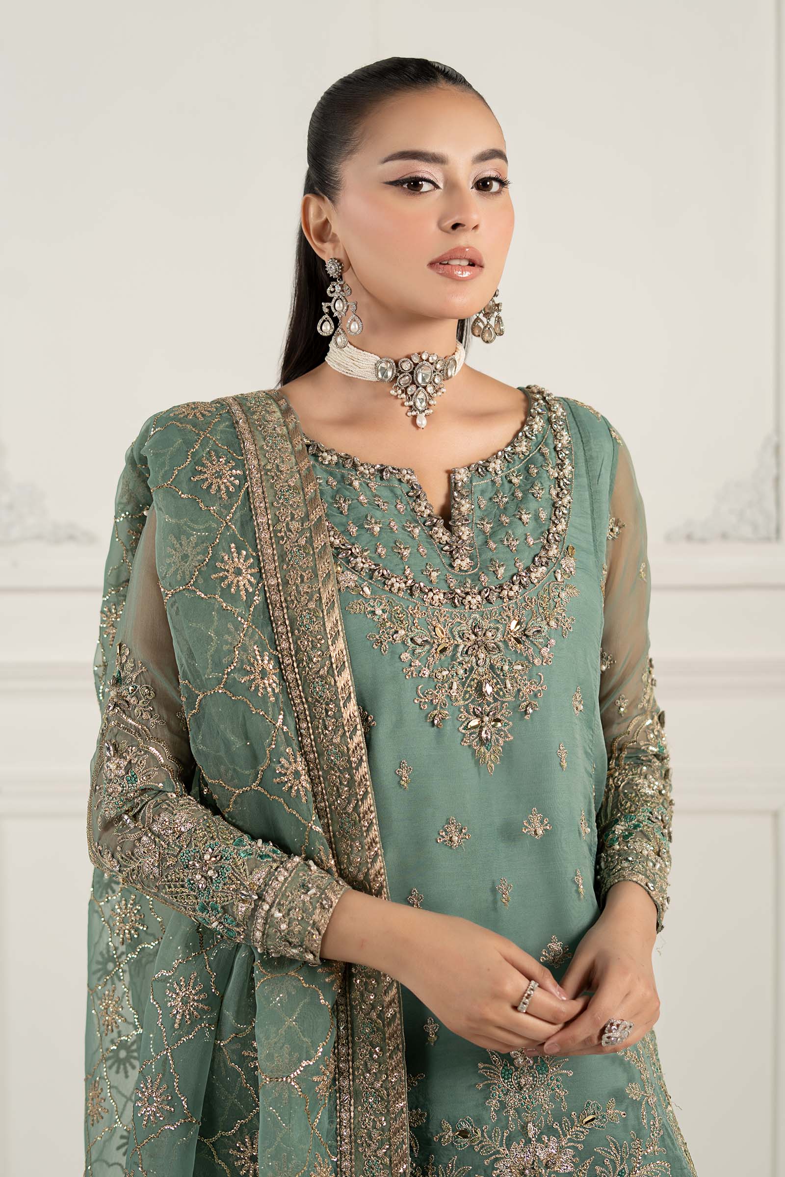 Maria B | Formal Wears | SF-EF25-53 - Rang-e-Khaas