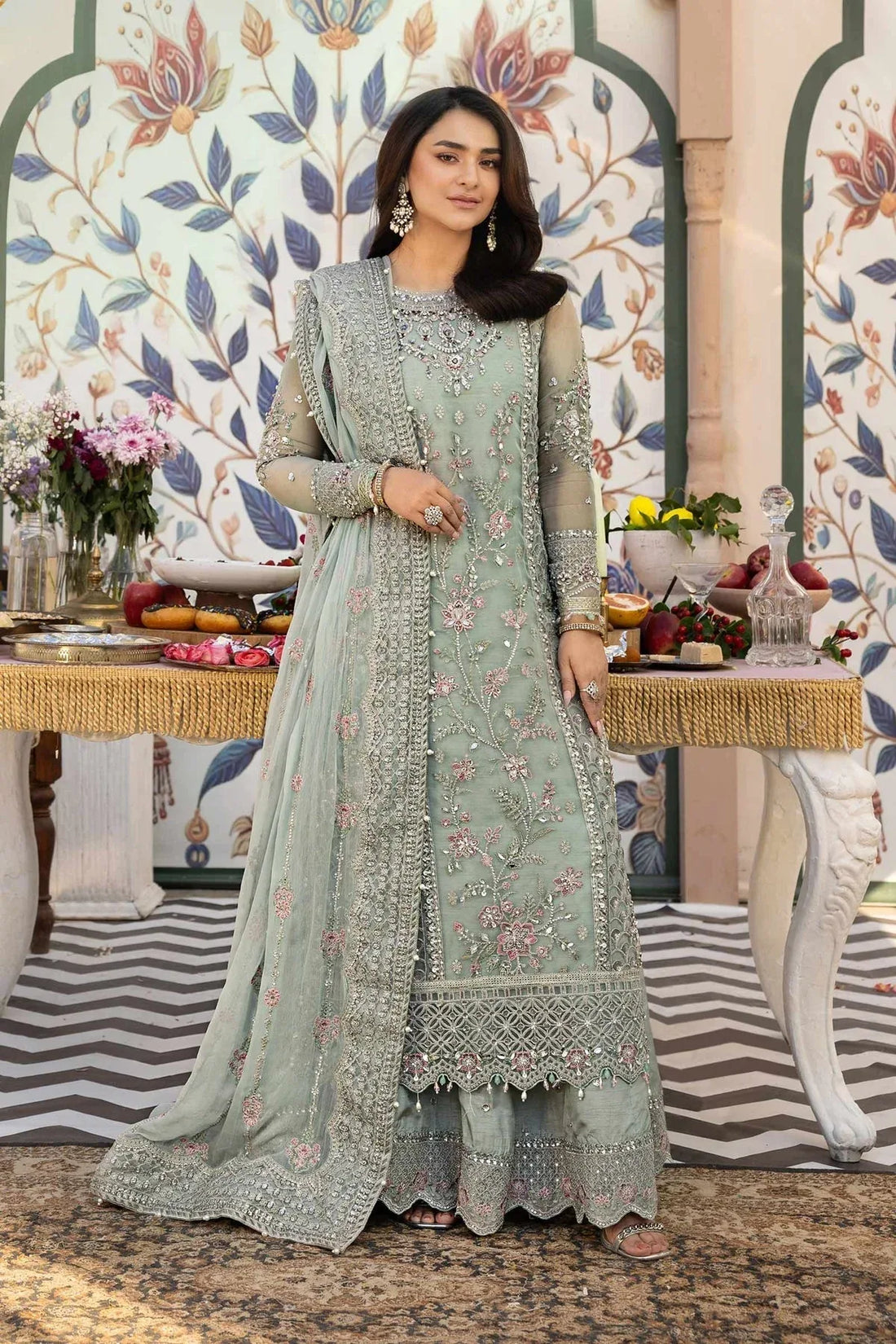 Maria B | Formal Wears | SF-EF25-65 - Rang-e-Khaas
