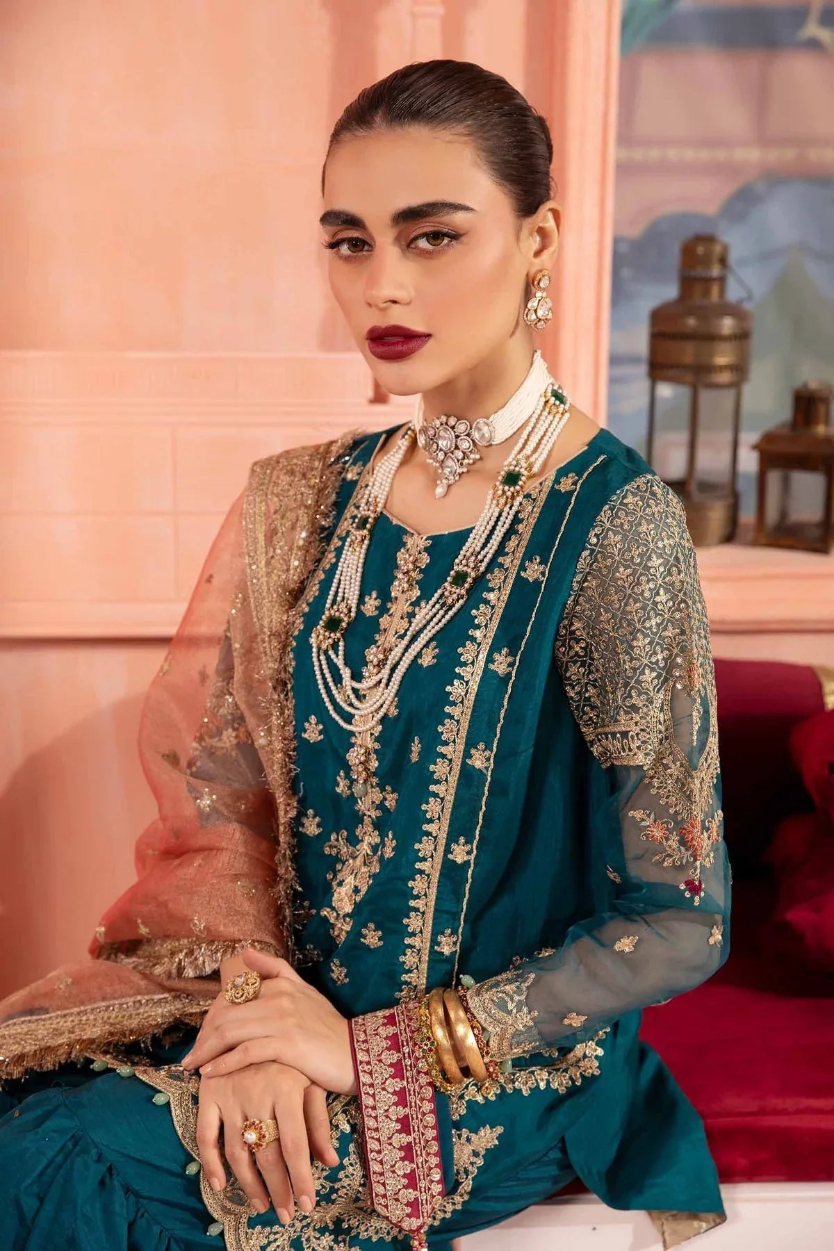 Maria B | Formal Wears | SF-PF24-04 - Rang-e-Khaas