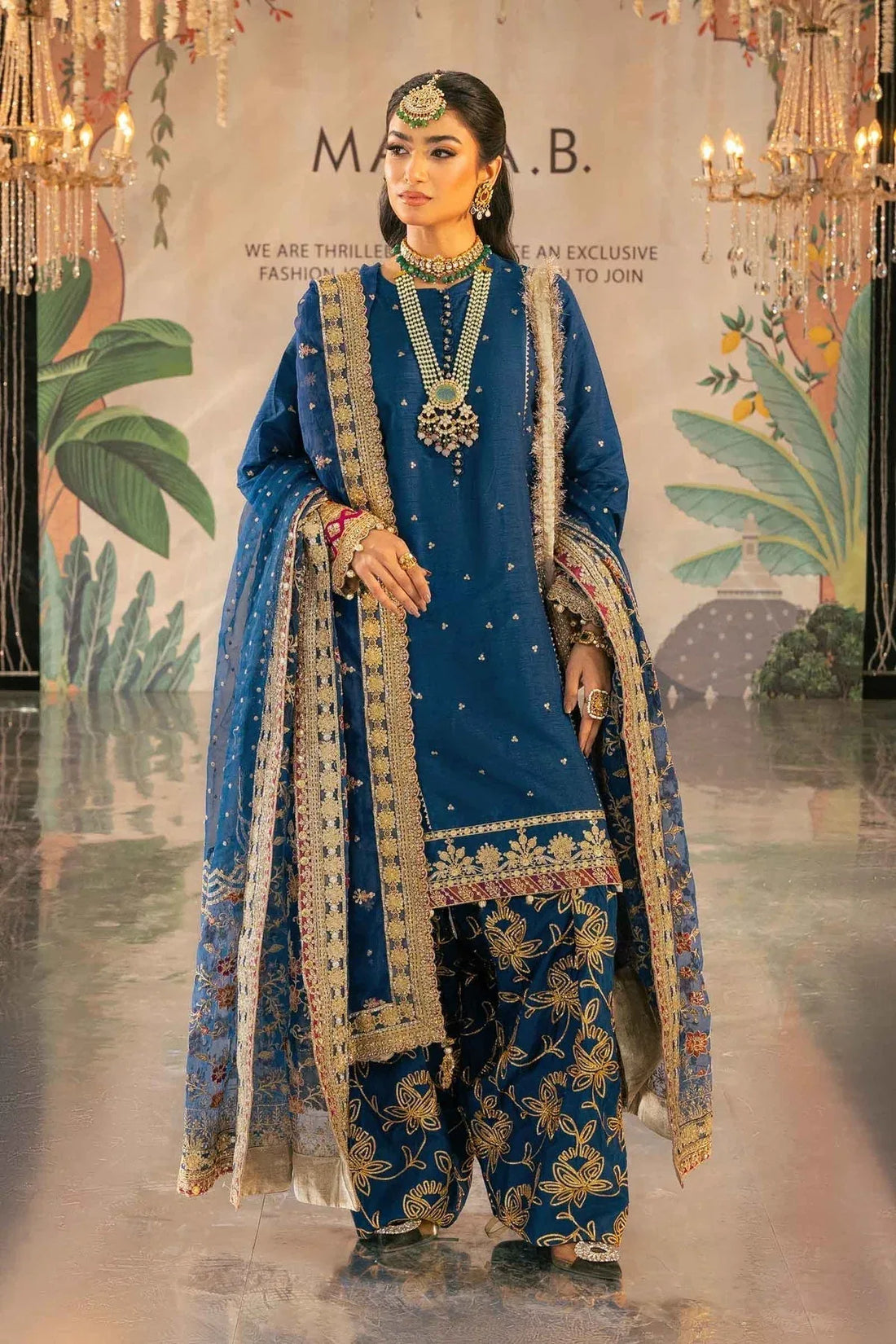 Maria B | Formal Wears | SF-W24-04 - Rang-e-Khaas