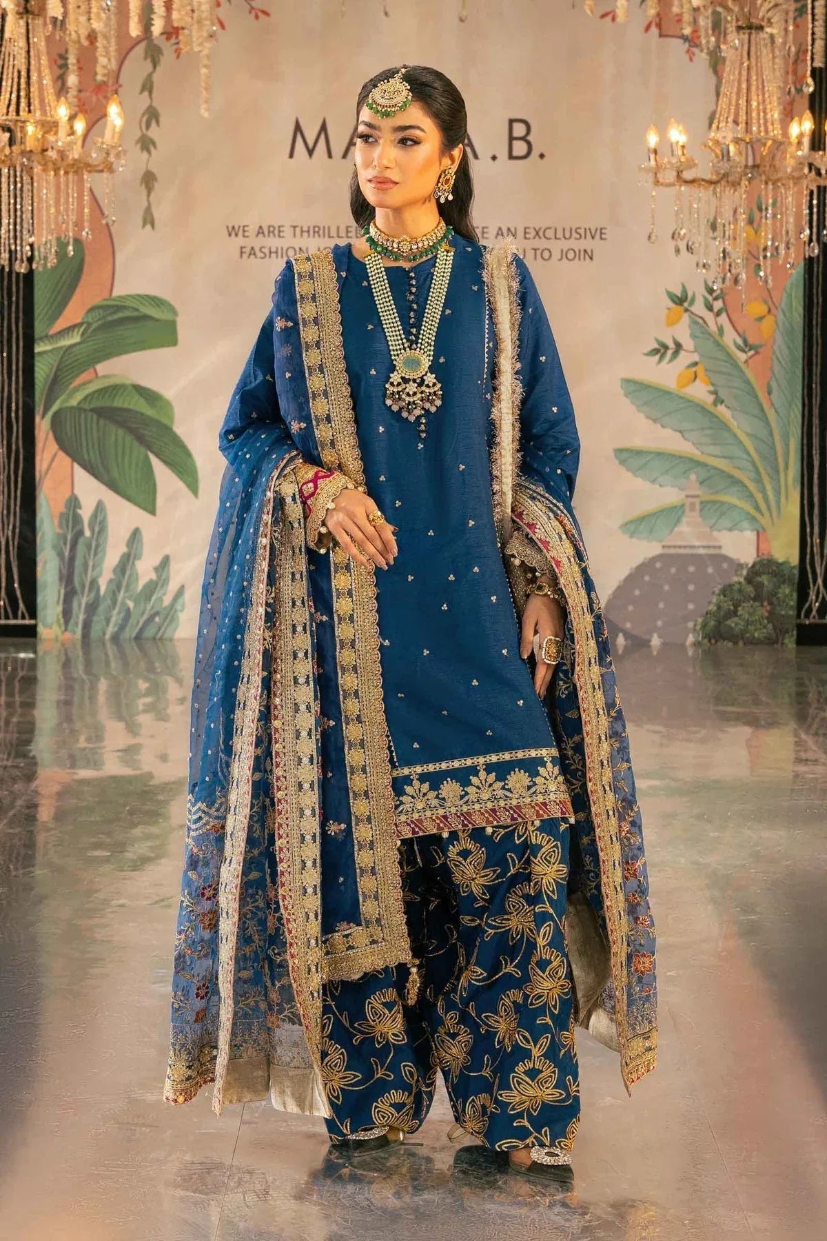 Maria B | Formal Wears | SF-W24-04 - Rang-e-Khaas