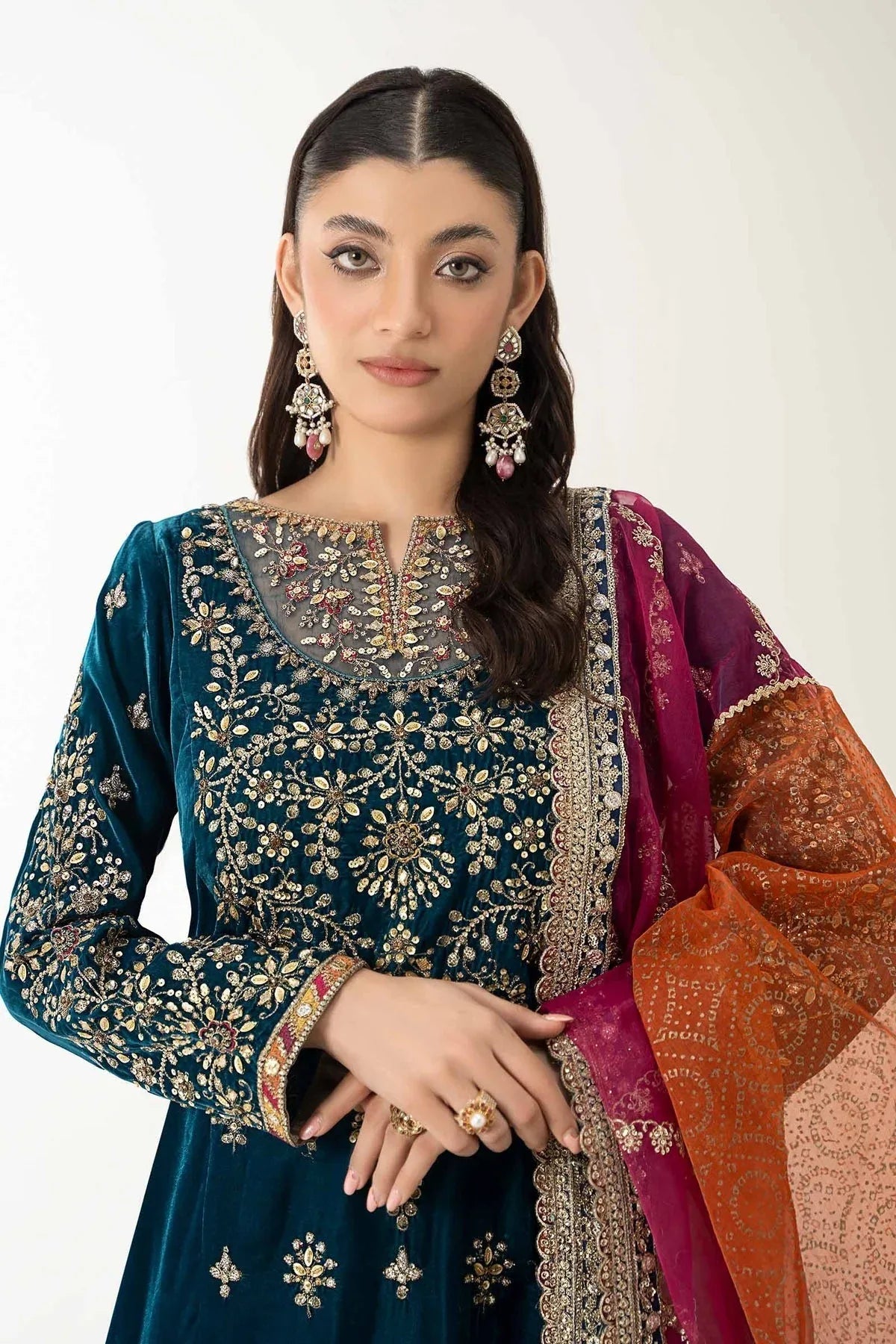 Maria B | Formal Wears | SF-W24-05 - Rang-e-Khaas