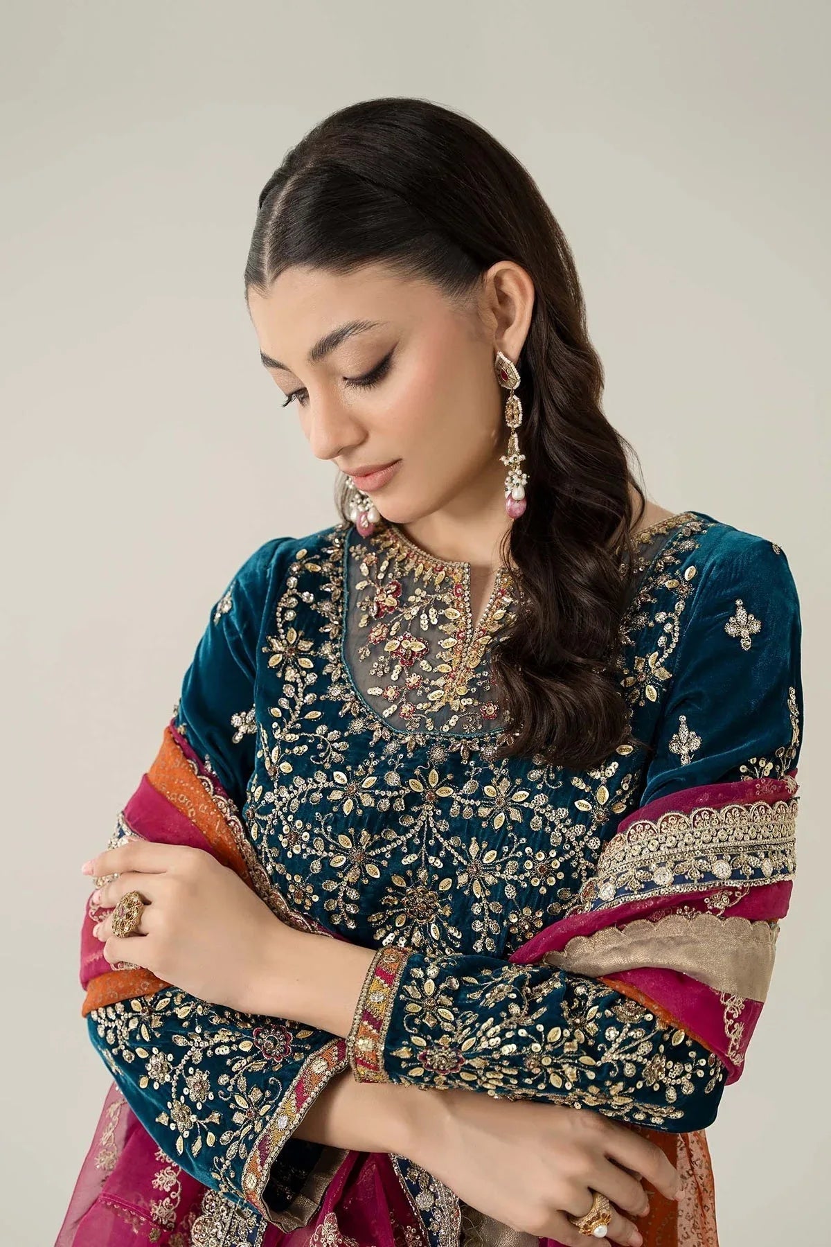 Maria B | Formal Wears | SF-W24-05 - Rang-e-Khaas