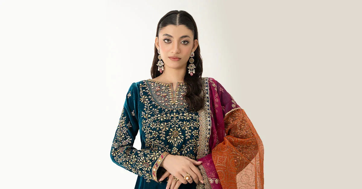 Maria B | Formal Wears | SF-W24-05 - Rang-e-Khaas