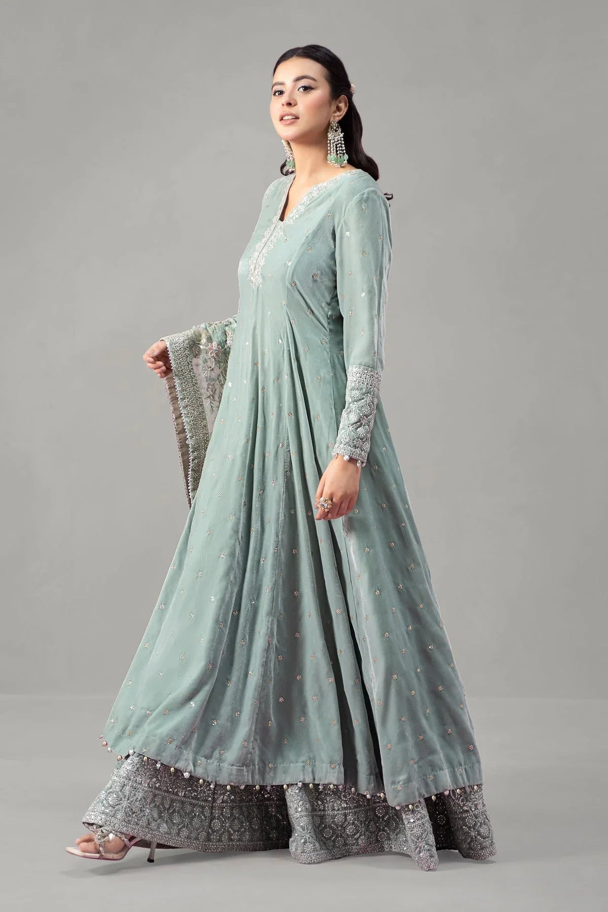 Maria B | Formal Wears | SF-W24-12 - Rang-e-Khaas