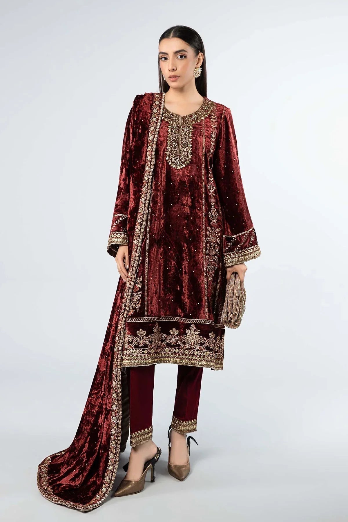 Maria B | Formal Wears | SF-W24-14 - Rang-e-Khaas