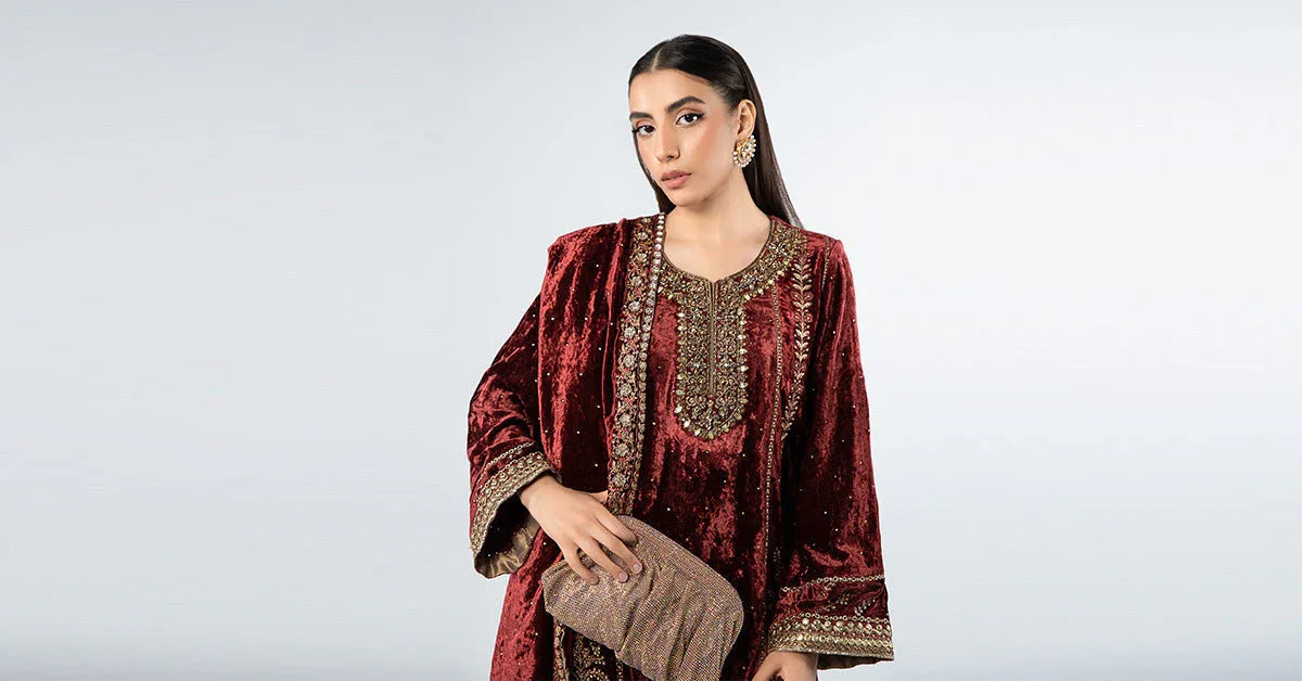 Maria B | Formal Wears | SF-W24-14 - Rang-e-Khaas