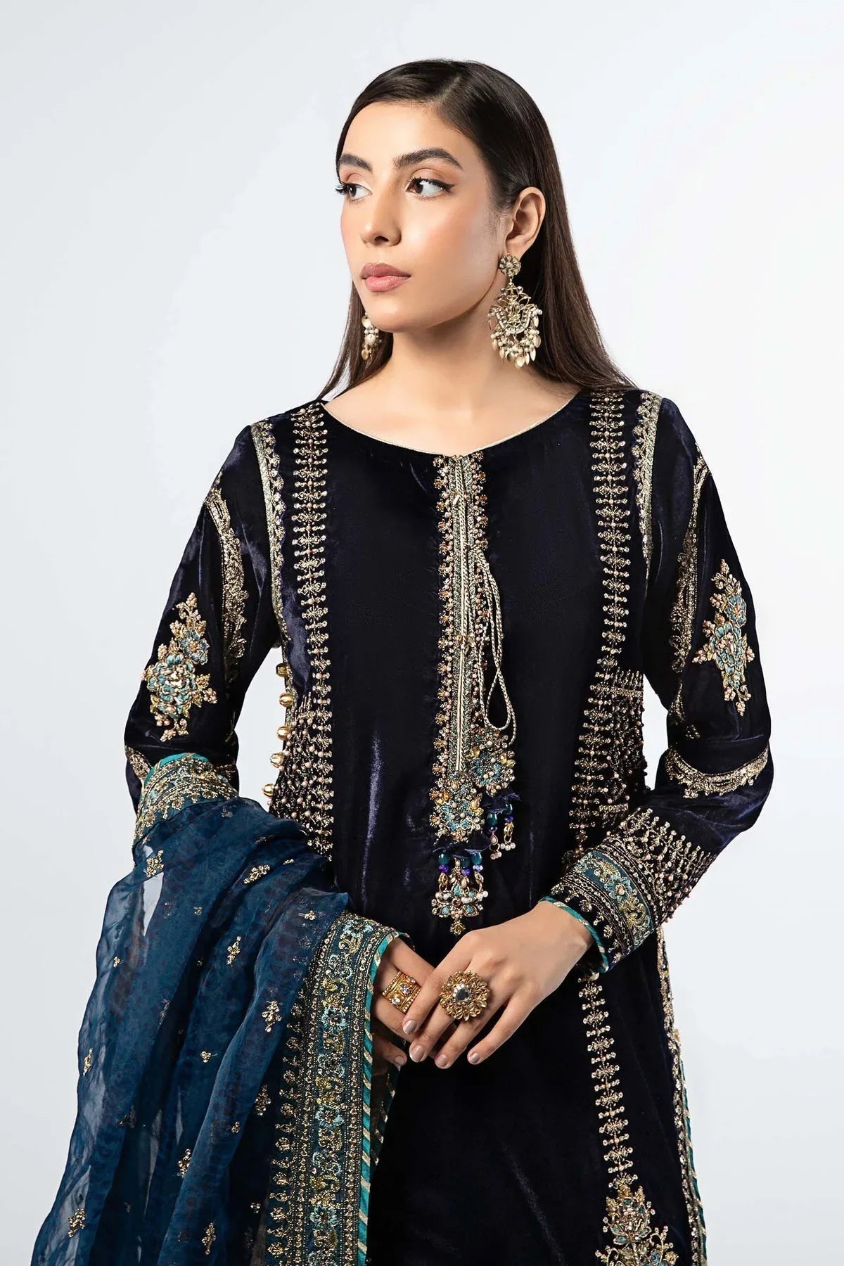 Maria B | Formal Wears | SF-W24-34 - Rang-e-Khaas