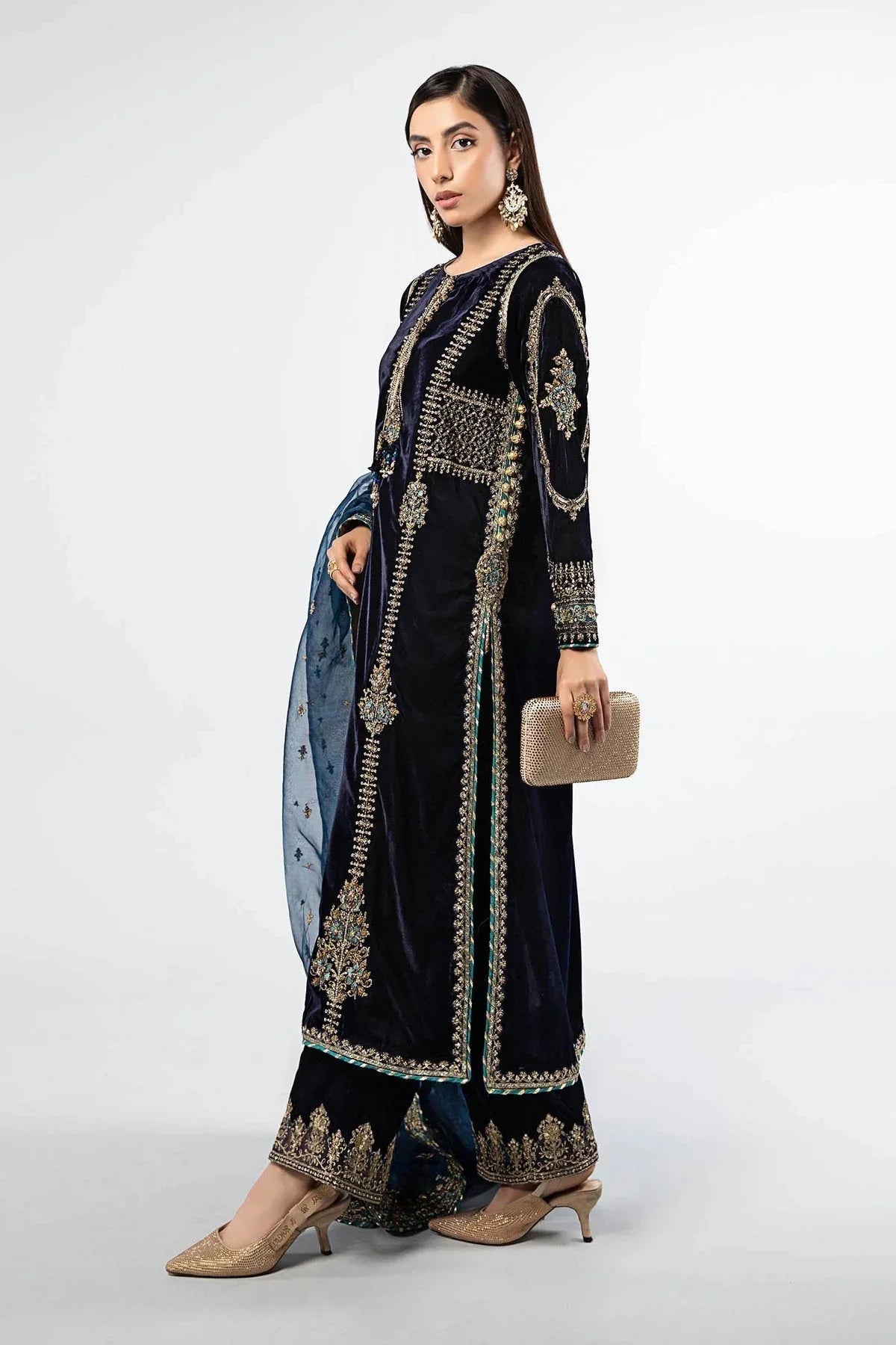 Maria B | Formal Wears | SF-W24-34 - Rang-e-Khaas