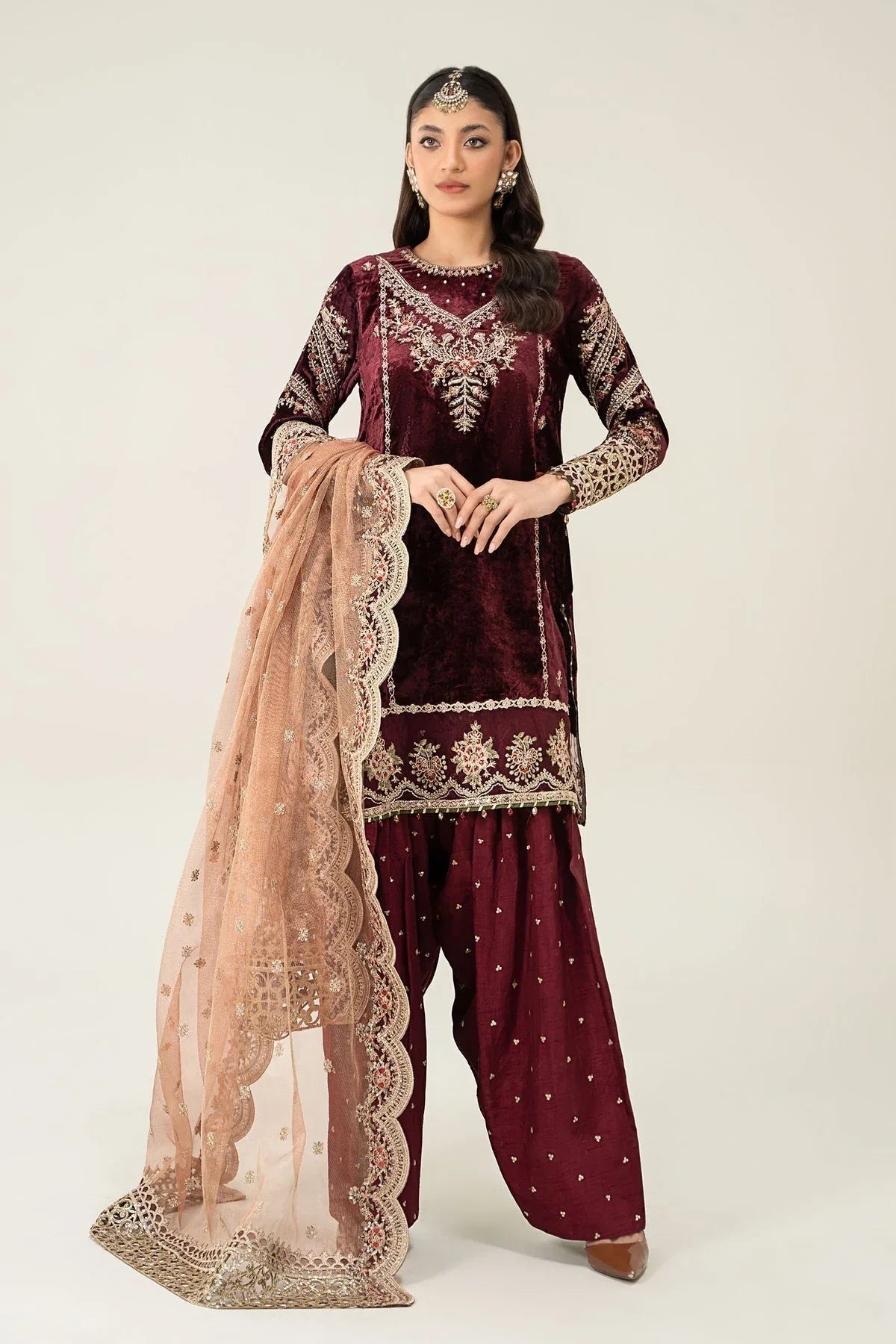Maria B | Formal Wears | SF-W24-80 - Rang-e-Khaas