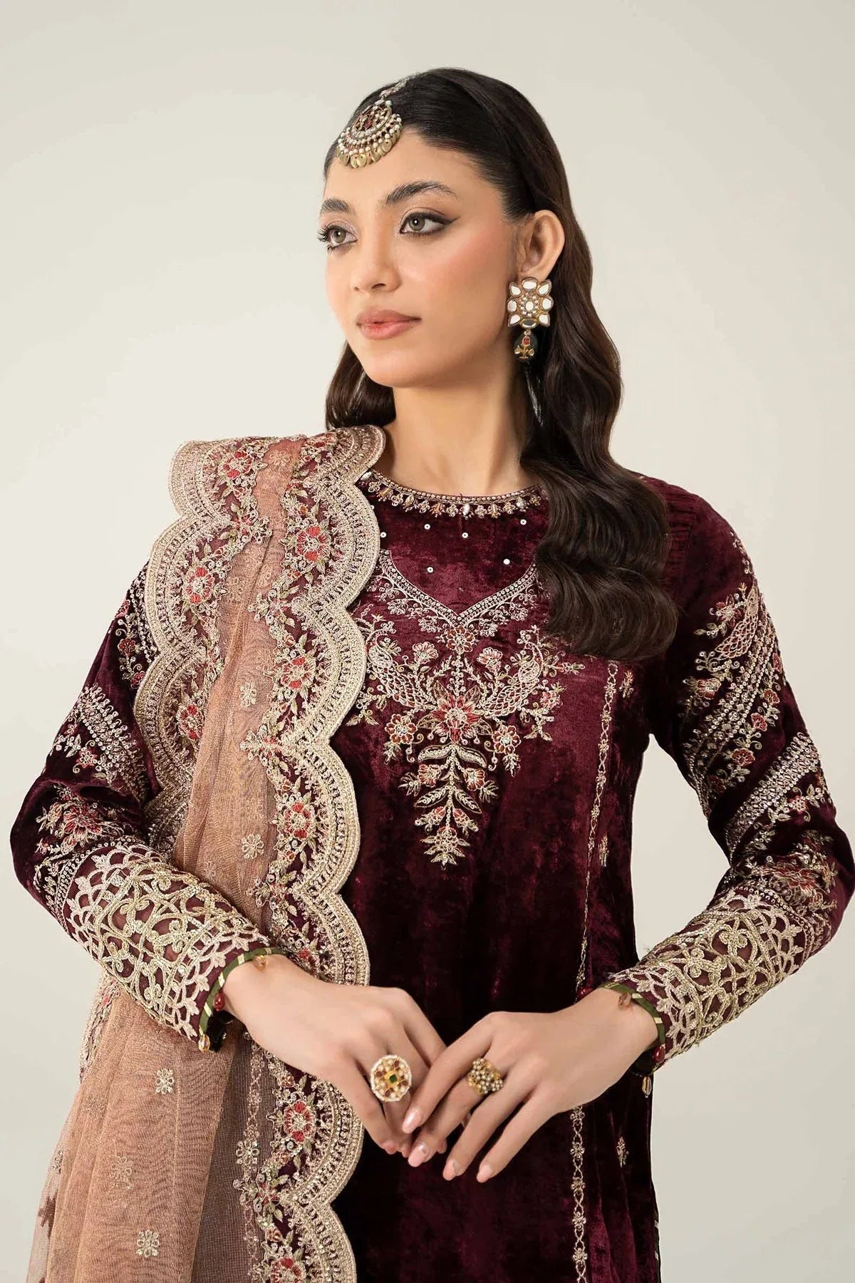 Maria B | Formal Wears | SF-W24-80 - Rang-e-Khaas