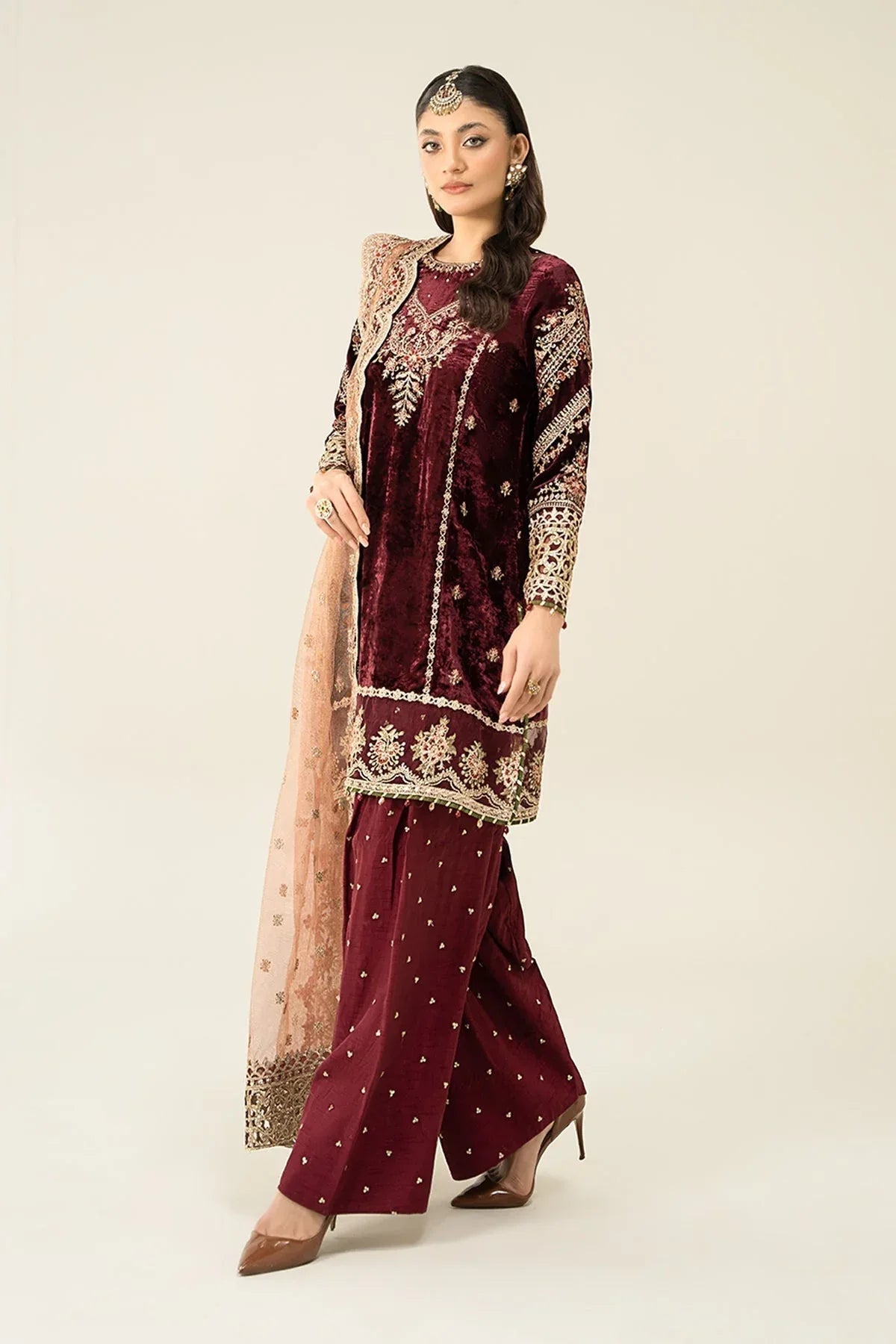 Maria B | Formal Wears | SF-W24-80 - Rang-e-Khaas