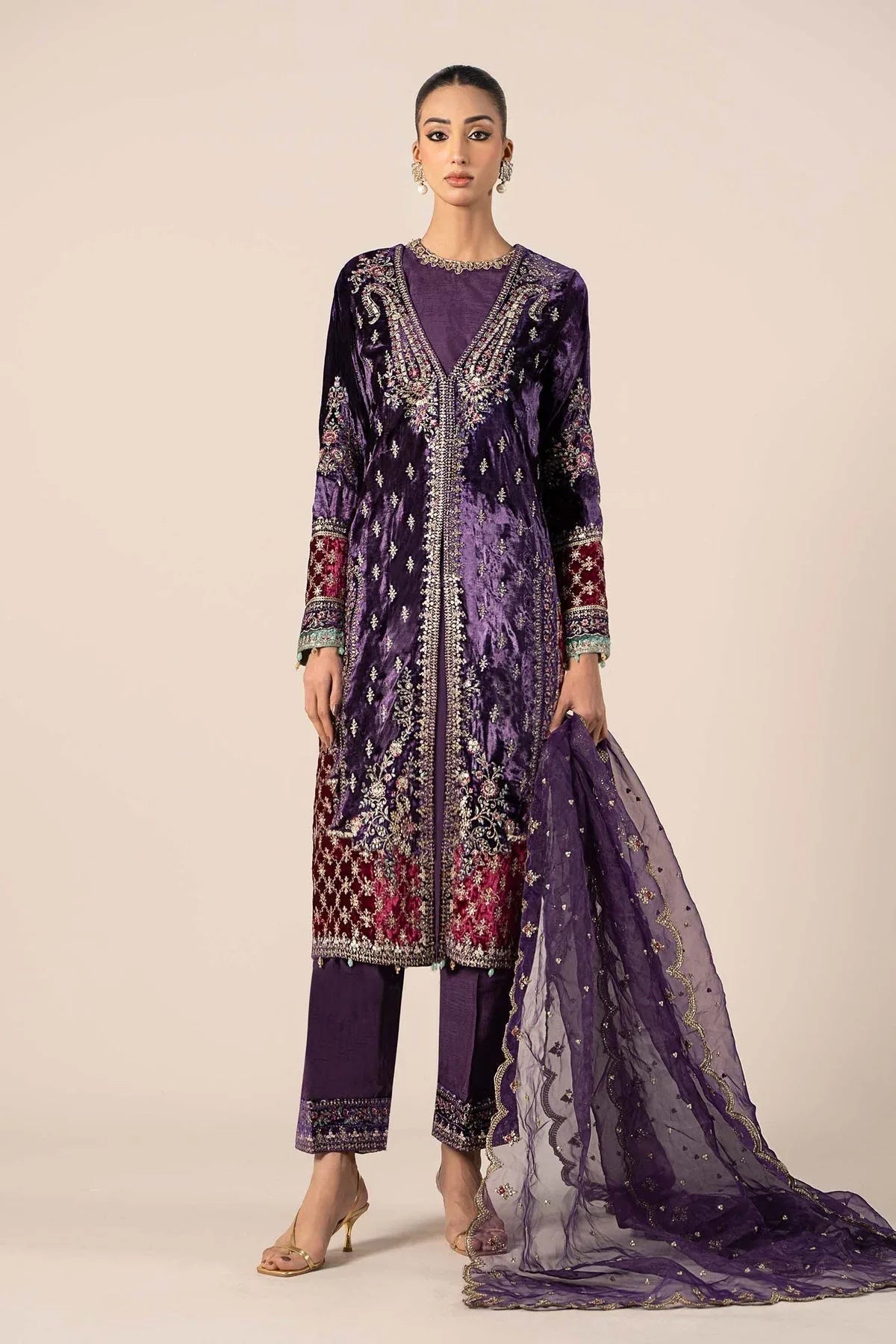 Maria B | Formal Wears | SF-W24-81 - Rang-e-Khaas