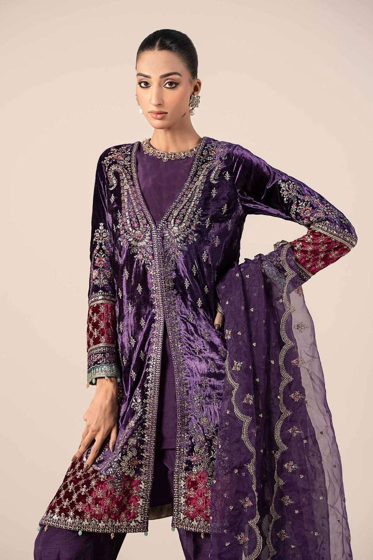 Maria B | Formal Wears | SF-W24-81 - Rang-e-Khaas