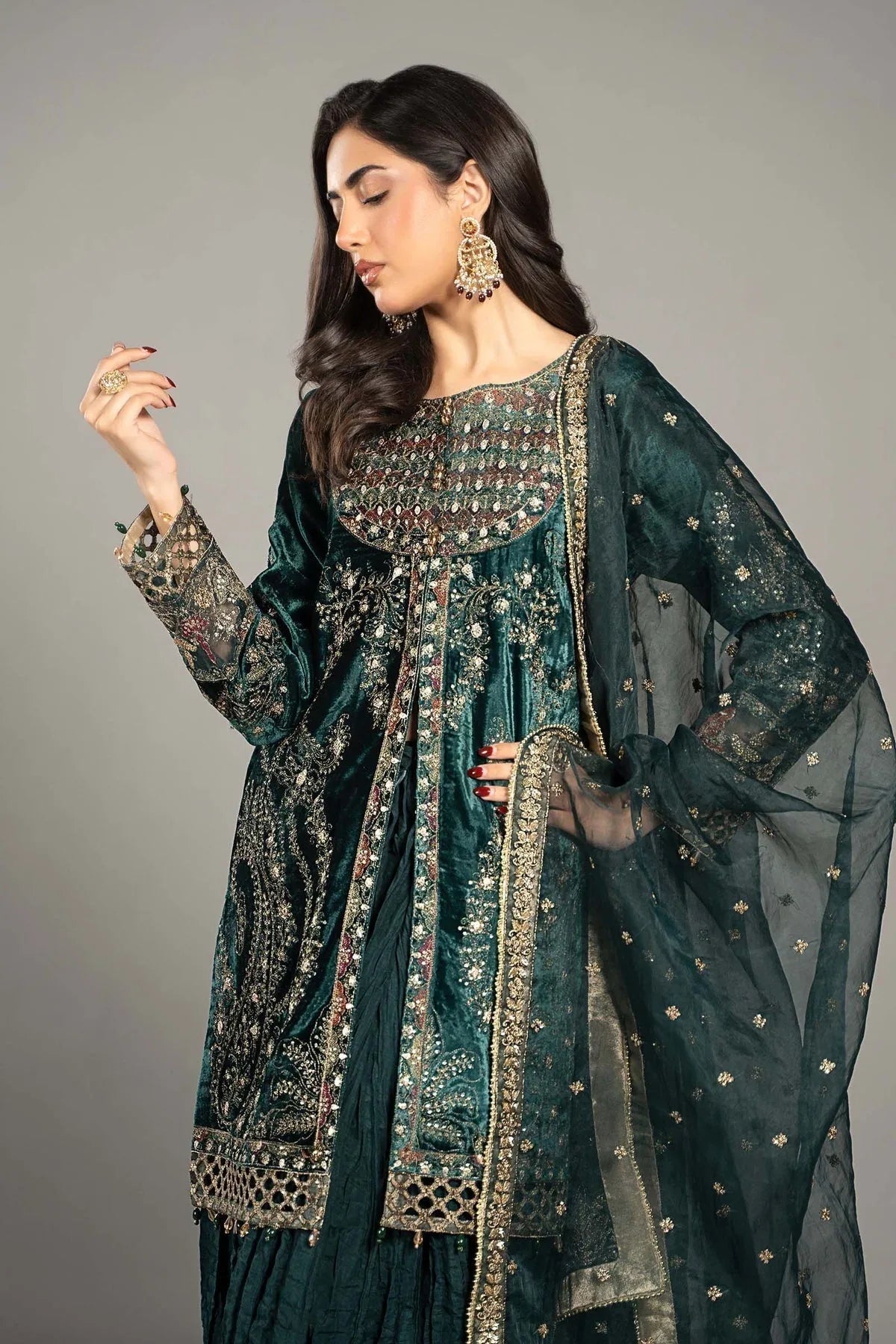 Maria B | Formal Wears | SF-W24-87 - Rang-e-Khaas