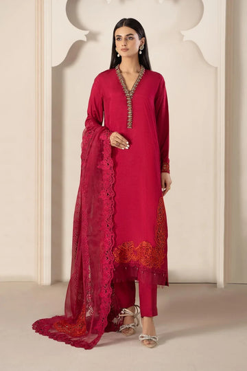 Maria B | Formal Wears | Suit Pink SF-PFW23-02 - Rang-e-Khaas