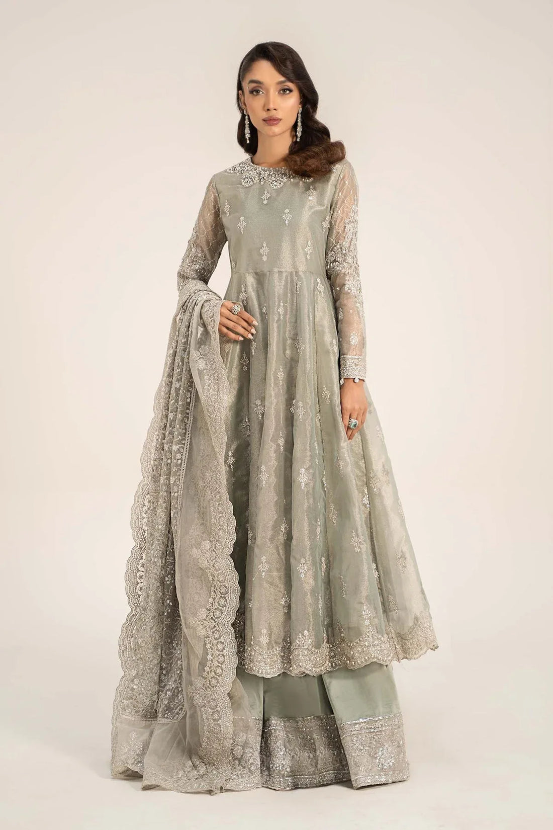 Maria B | Formal Wears | Tissue Suit | SF-W24-03 - Rang-e-Khaas