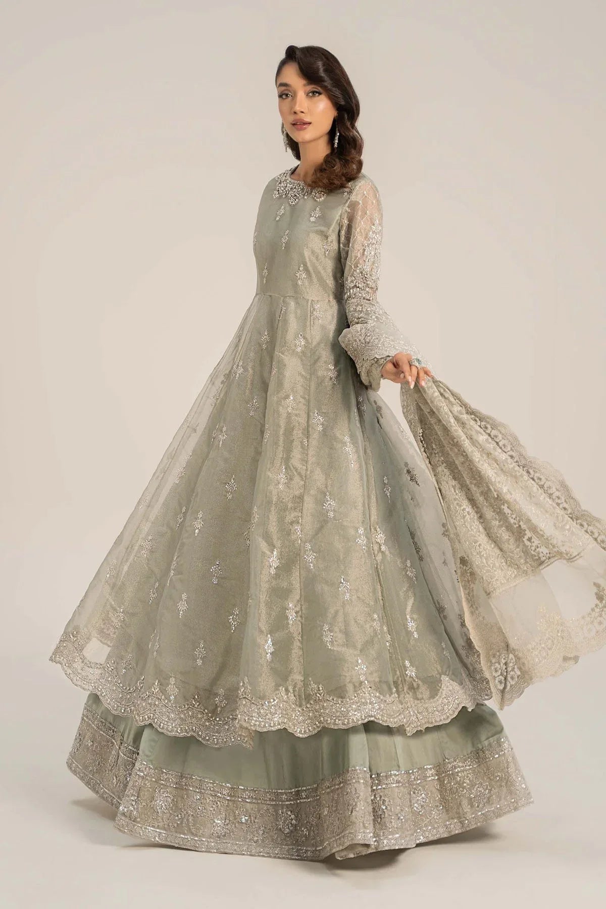 Maria B | Formal Wears | Tissue Suit | SF-W24-03 - Rang-e-Khaas