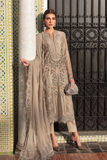 Maria B | Luxury Lawn 25 | D-2503-A - Rang-e-Khaas