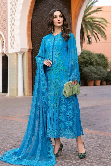 Maria B | Luxury Lawn 25 | D-2503-B - Rang-e-Khaas