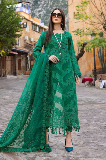 Maria B | Luxury Lawn 25 | D-2508-B - Rang-e-Khaas