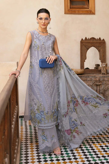 Maria B | Luxury Lawn 25 | D-2509-B - Rang-e-Khaas