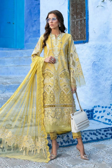 Maria B | Luxury Lawn 25 | D-2512-A - Rang-e-Khaas