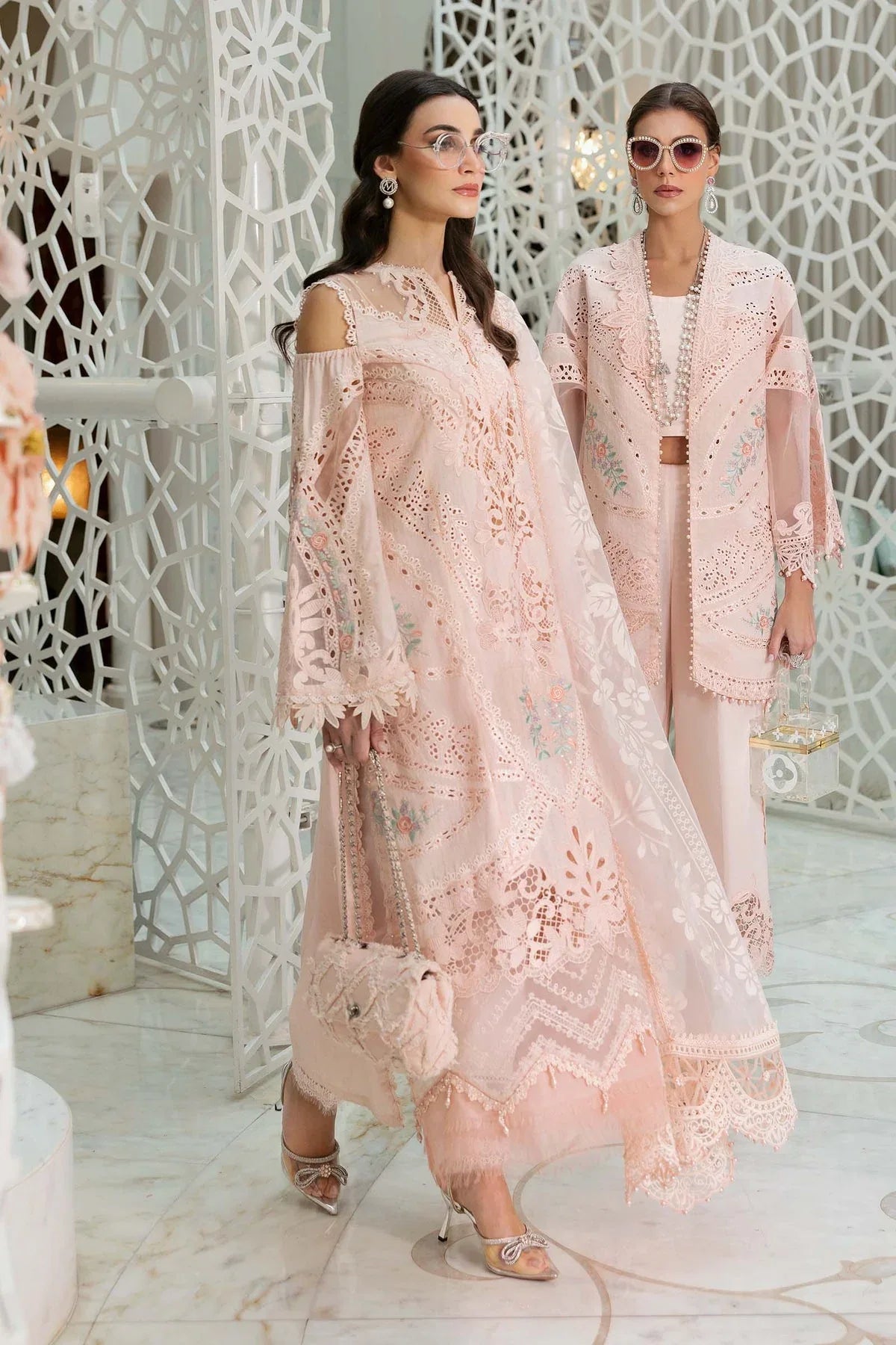 Maria B | Luxury Lawn 25 | D-2513-A - Rang-e-Khaas
