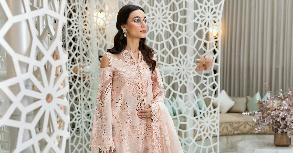 Maria B | Luxury Lawn 25 | D-2513-A - Rang-e-Khaas