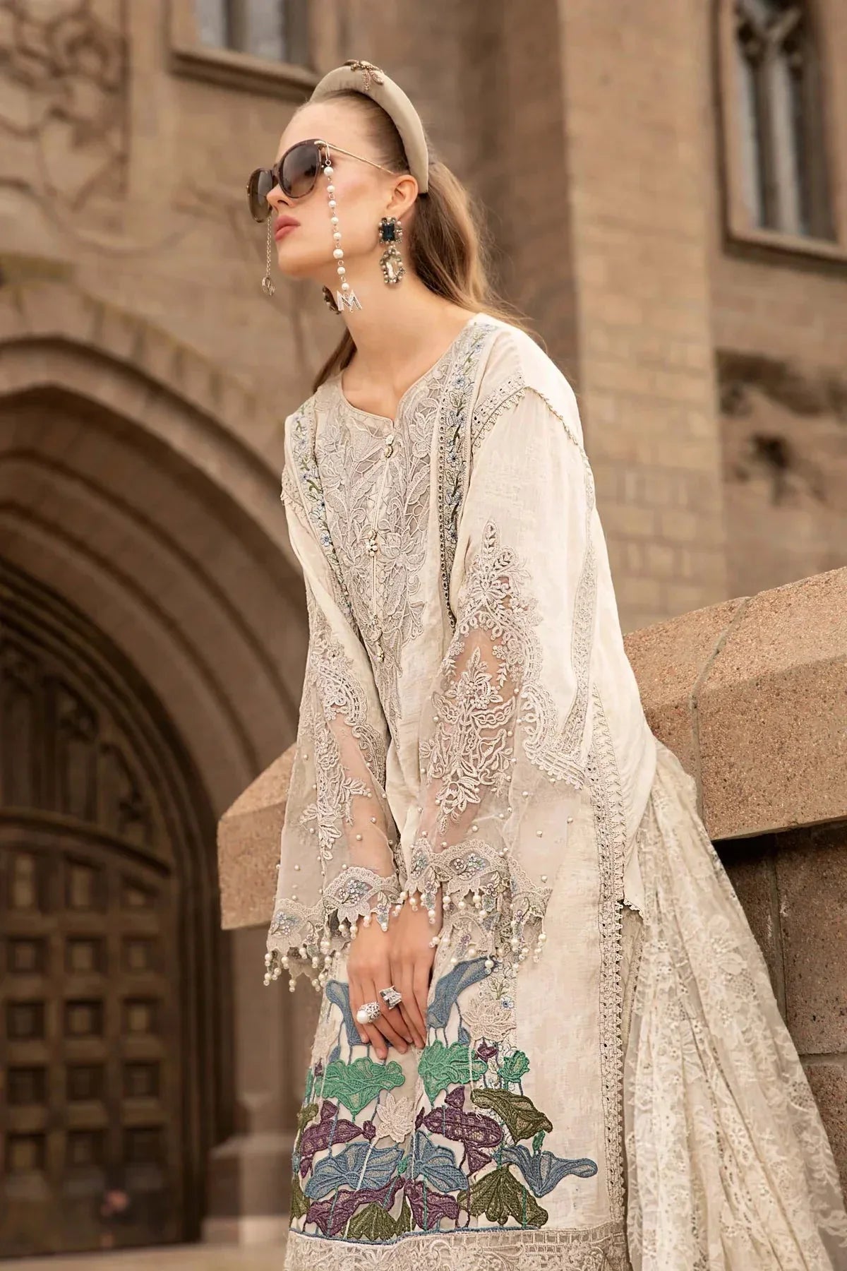 Maria B | Luxury Lawn |  D-2307-B - Rang-e-Khaas