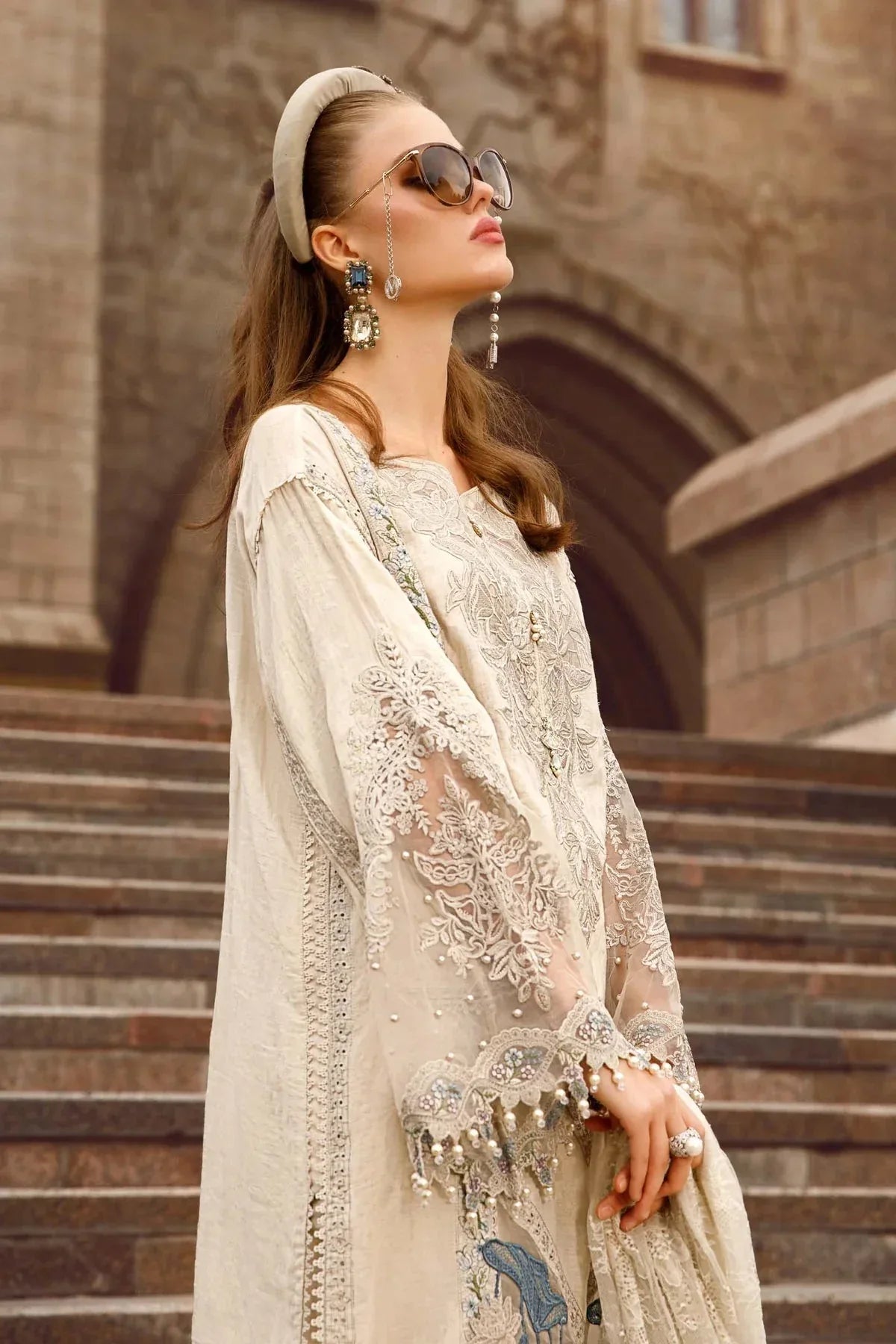 Maria B | Luxury Lawn |  D-2307-B - Rang-e-Khaas